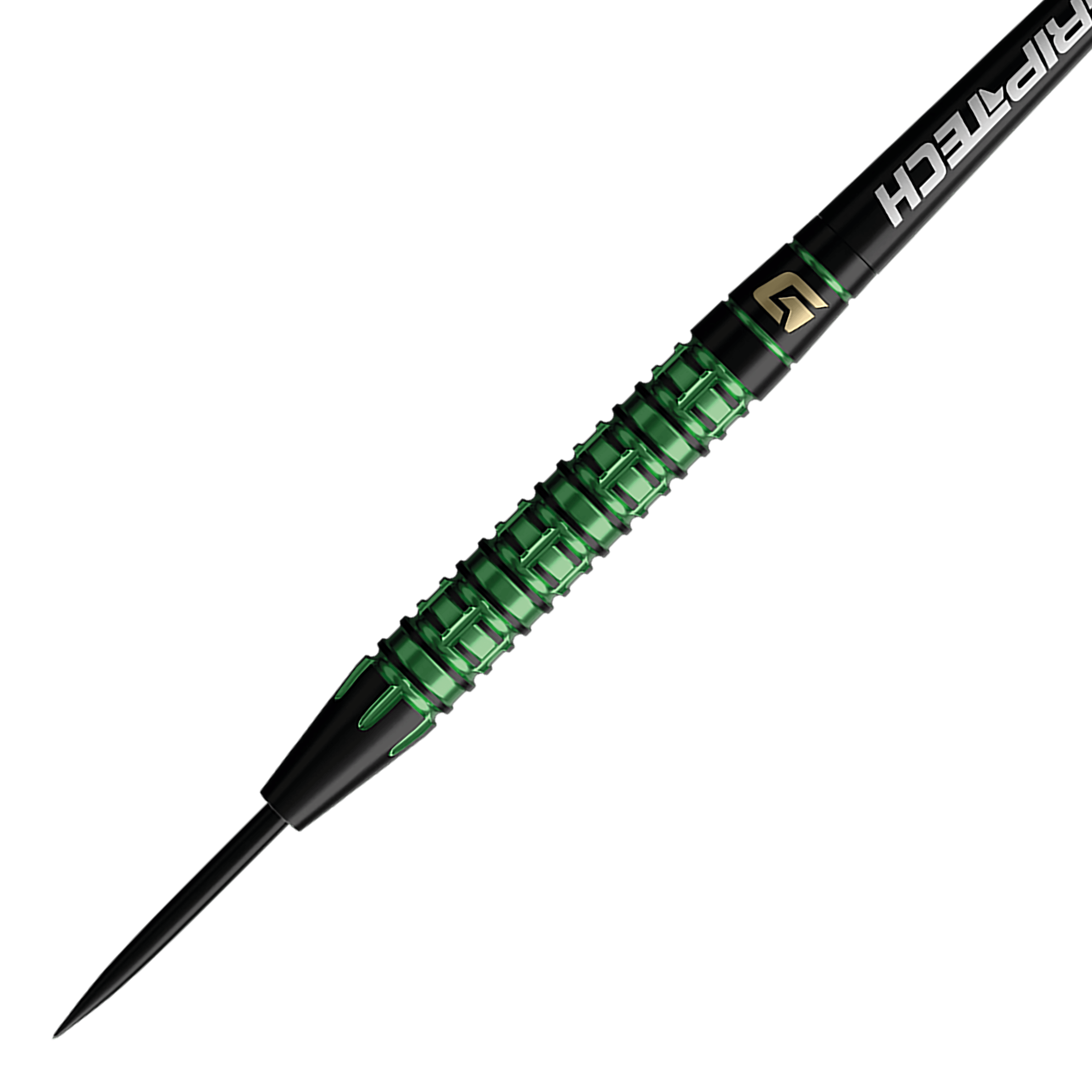 Lotki GOAT Athlete Green Tungsten Steel Das Foto zeigt einen einzelnen GOAT Athlete Tungsten Steeldart. Das Produkt bietet ein präzises Design.