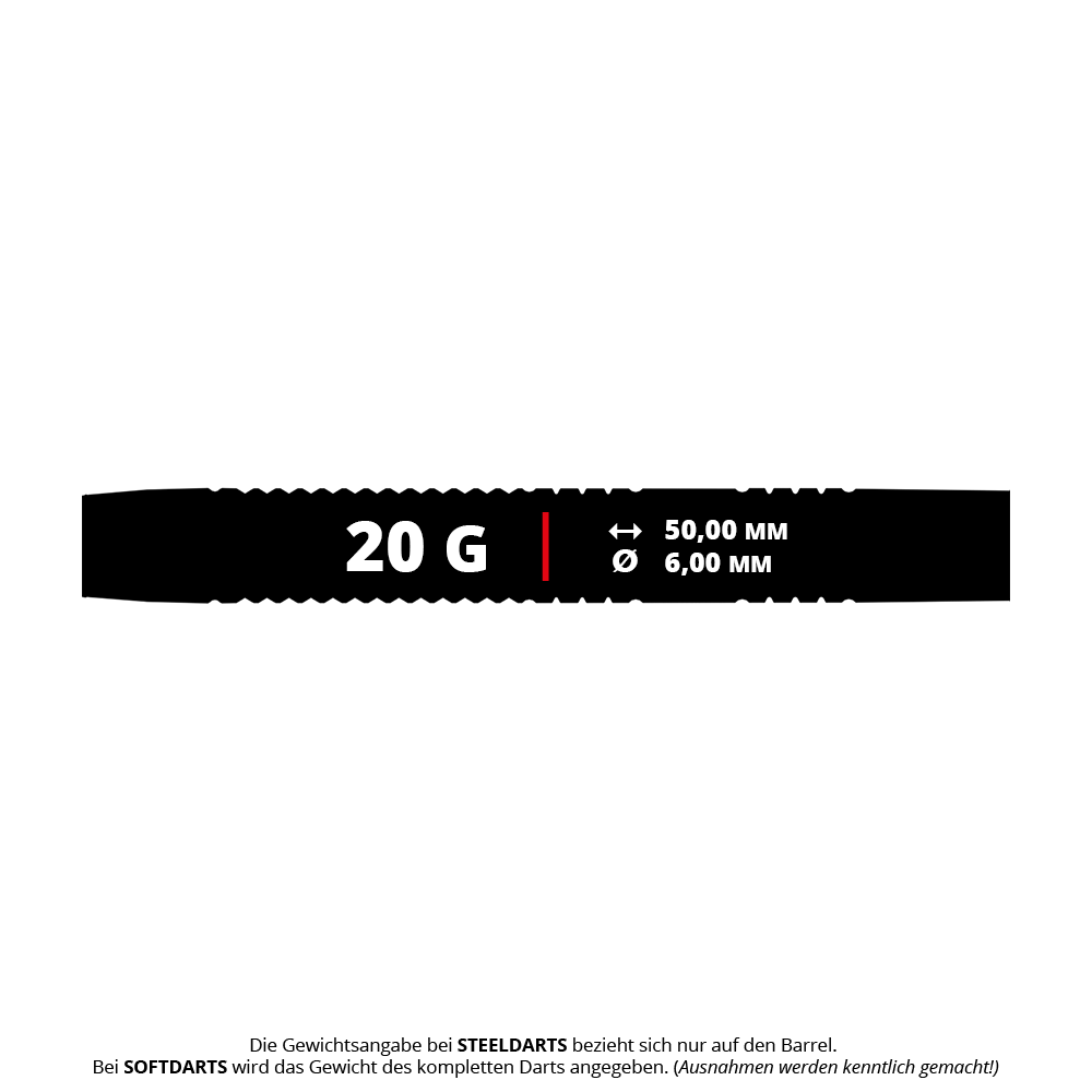 Bulls Cor Dekker The Sheriff Soft Darts - 20g Dargestellt ist Bulls Cor Dekker The Sheriff Softdarts - 20g. Dieser Softdart bietet präzises Spielvergnügen für moderne elektronische Dartscheiben.