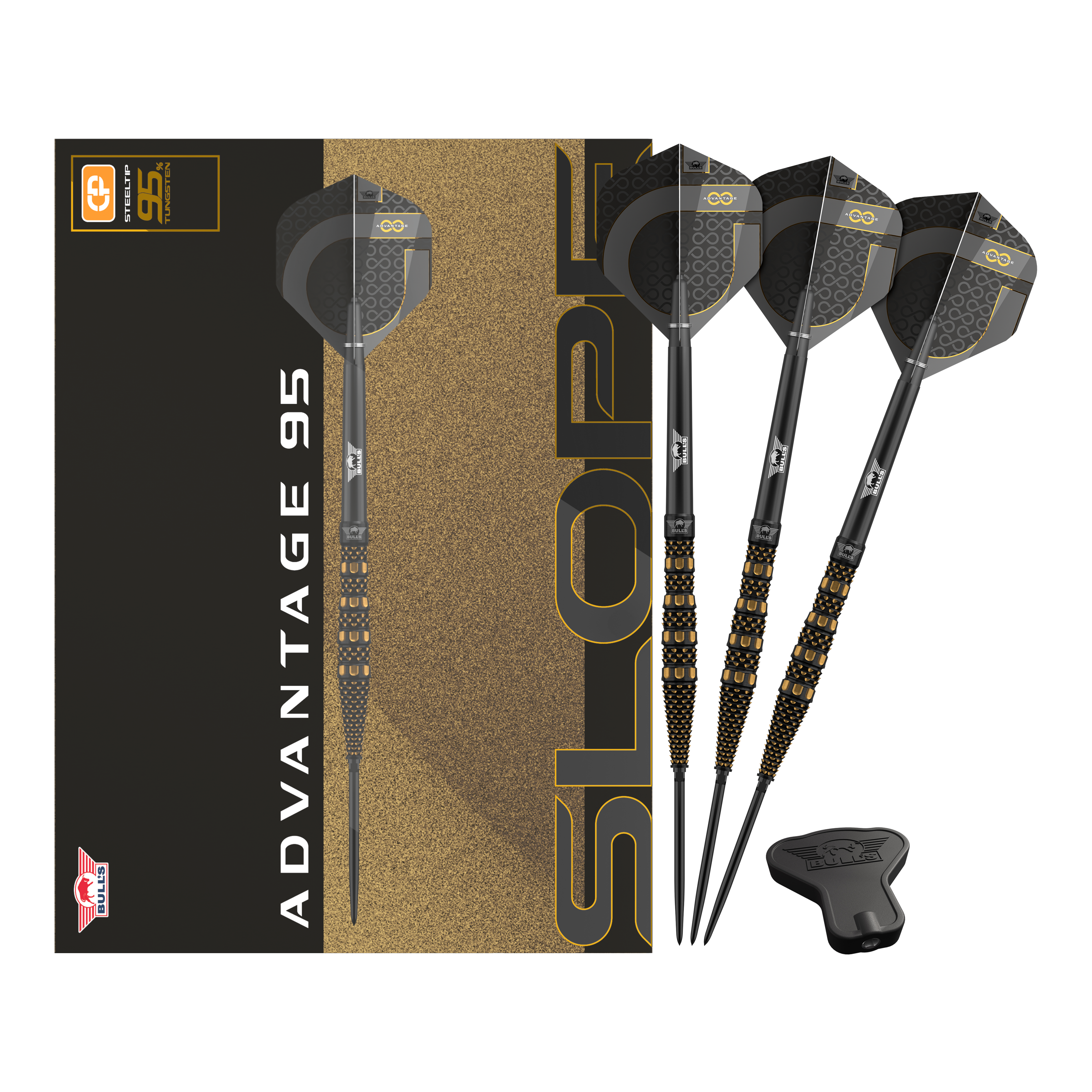Darty Bulls NL Advantage 95 Slope Convertible Point Steel