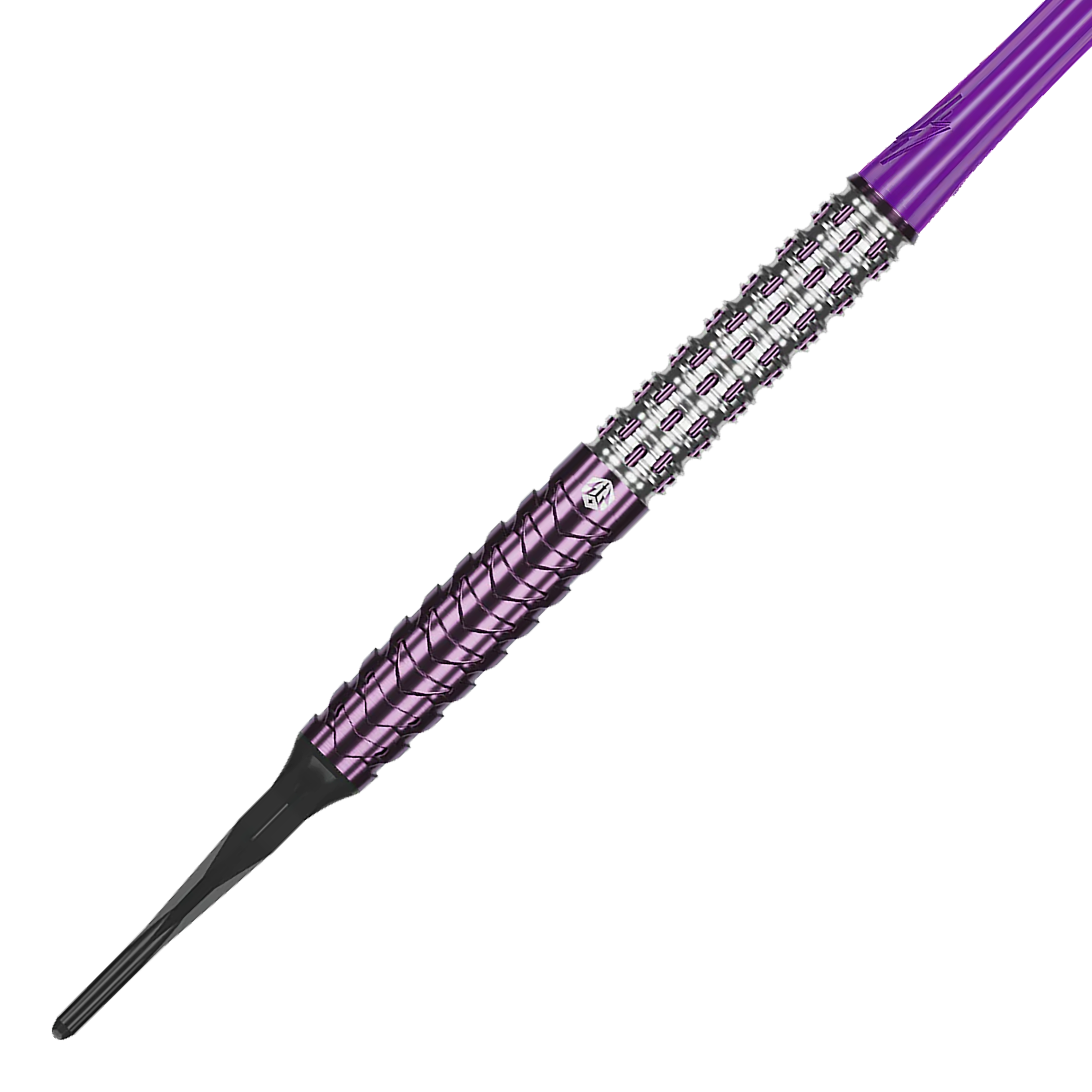 Miękkie lotki Caliburn Awakening ET - 20,5 g Das Bild zeigt die Caliburn Awakening E.T. Softdarts - 20,5g. Die Darts liegen prominent vor weißem Hintergrund.