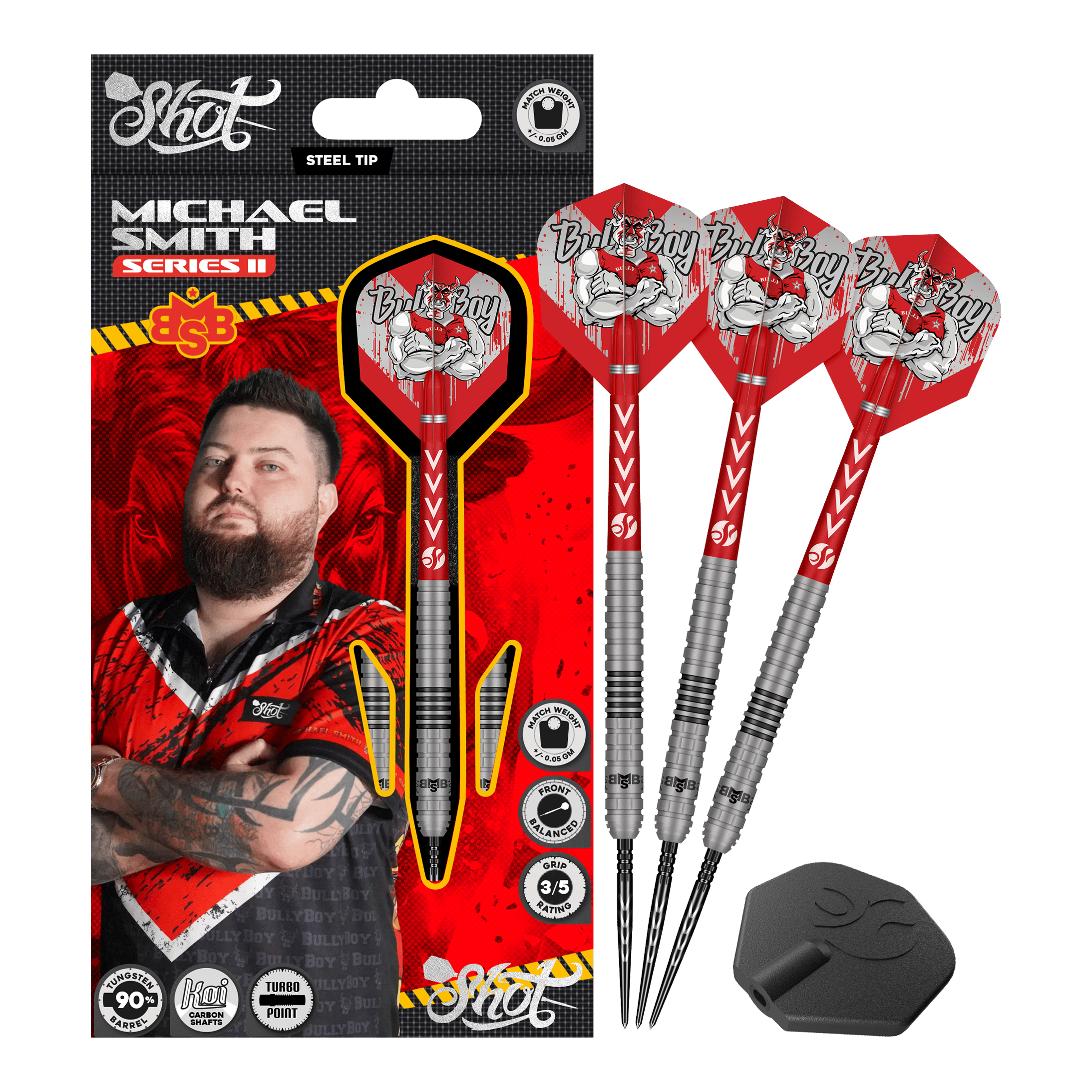 Shot Michael Smith Series 2 Turbo Point stalowe lotki