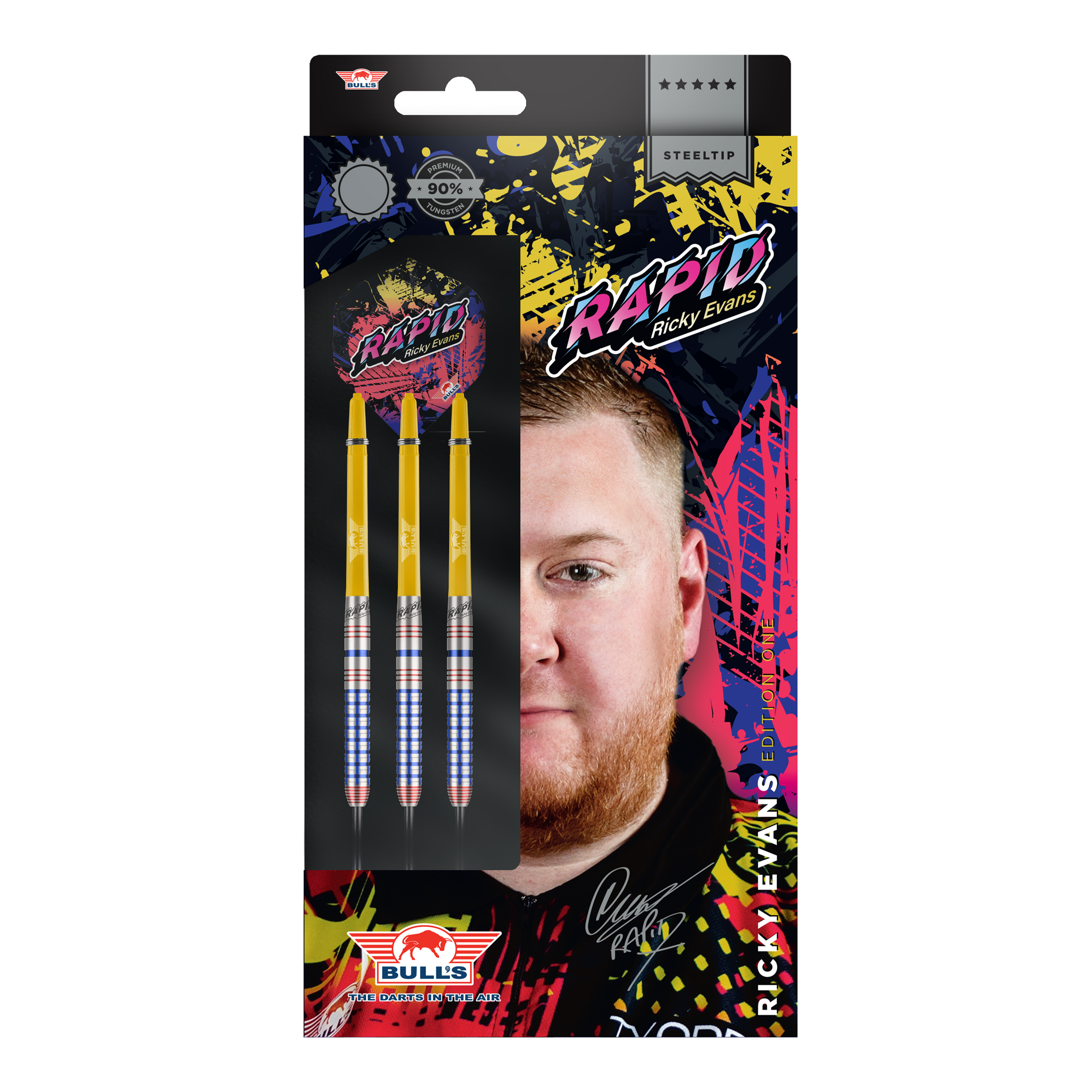 Rzutki Bulls NL Ricky Evans Rapid Edition One Steel - 22g