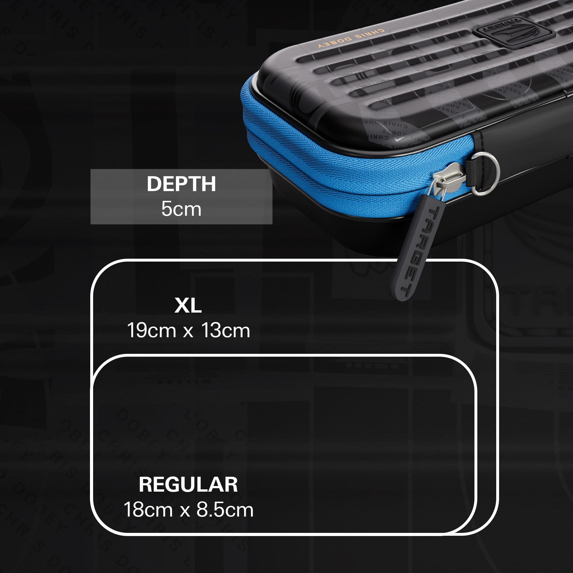 Etui na lotki Takoma Ghost Series Chris Dobey Abgebildet ist das Takoma Ghost Series Chris Dobey Dartcase. Dieses Dartcase bietet Schutz und Stil für Dartspieler.