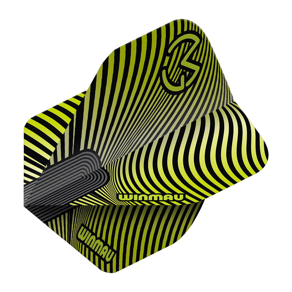 Winmau Prism Delta MvG Green Black No2 Standard Flights Hier sieht man die Winmau Prism Delta MvG Green Black No2 Standard Flights. Diese Dartflights verfügen über ein grünes und schwarzes Farbkonzept.