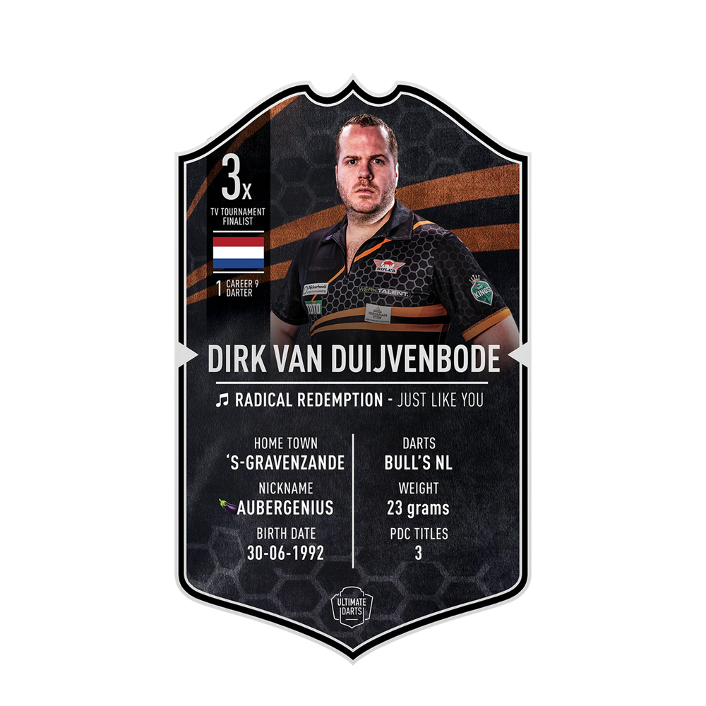 Karta Ultimate Darts – Dirk Van Duijvenbode 2023