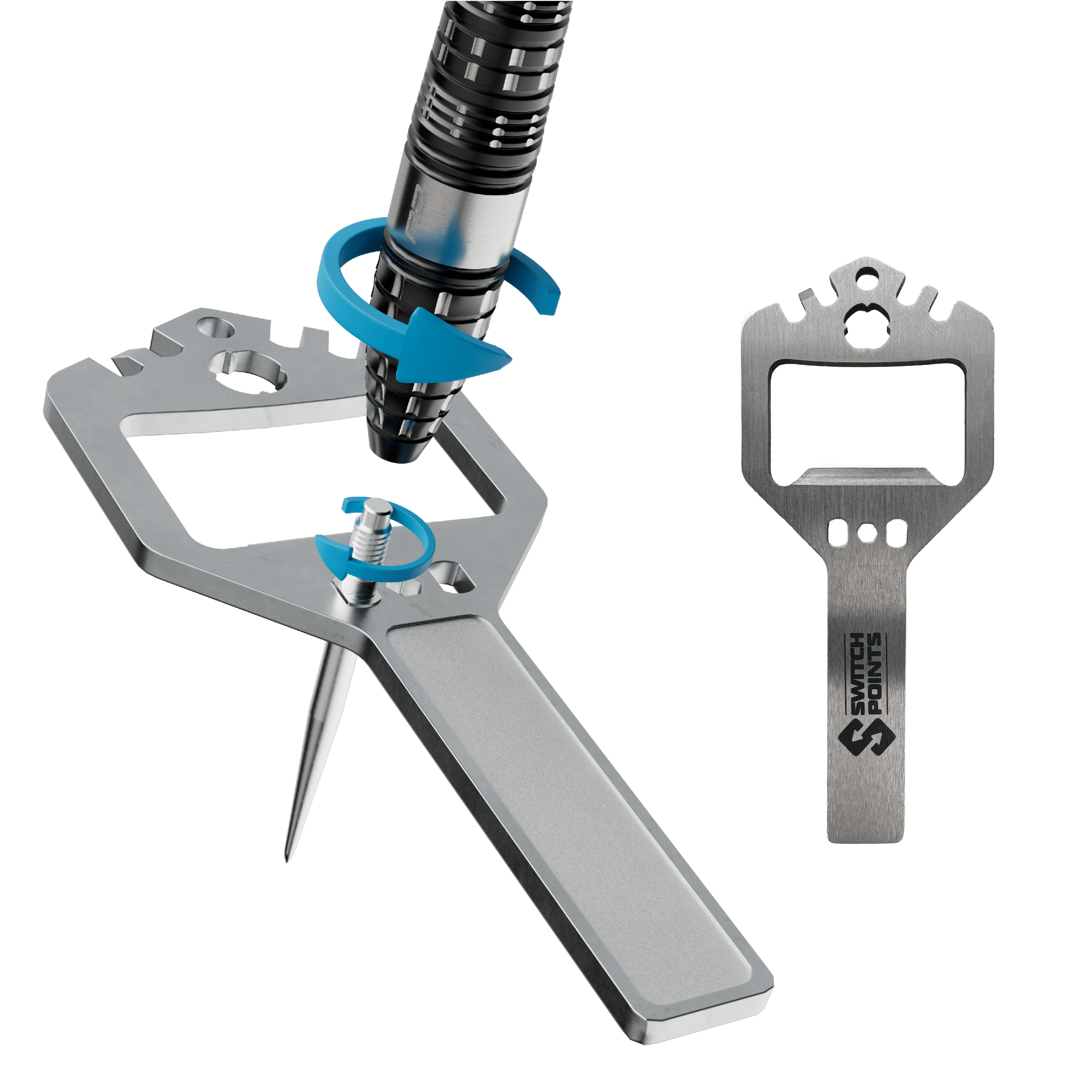 Strzałki stalowe Red Dragon Recon Torpedo Dies ist ein Bild der Red Dragon Recon Torpedo Steeldarts - 23g. Die Steeldarts werden aus einer seitlichen Perspektive gezeigt.