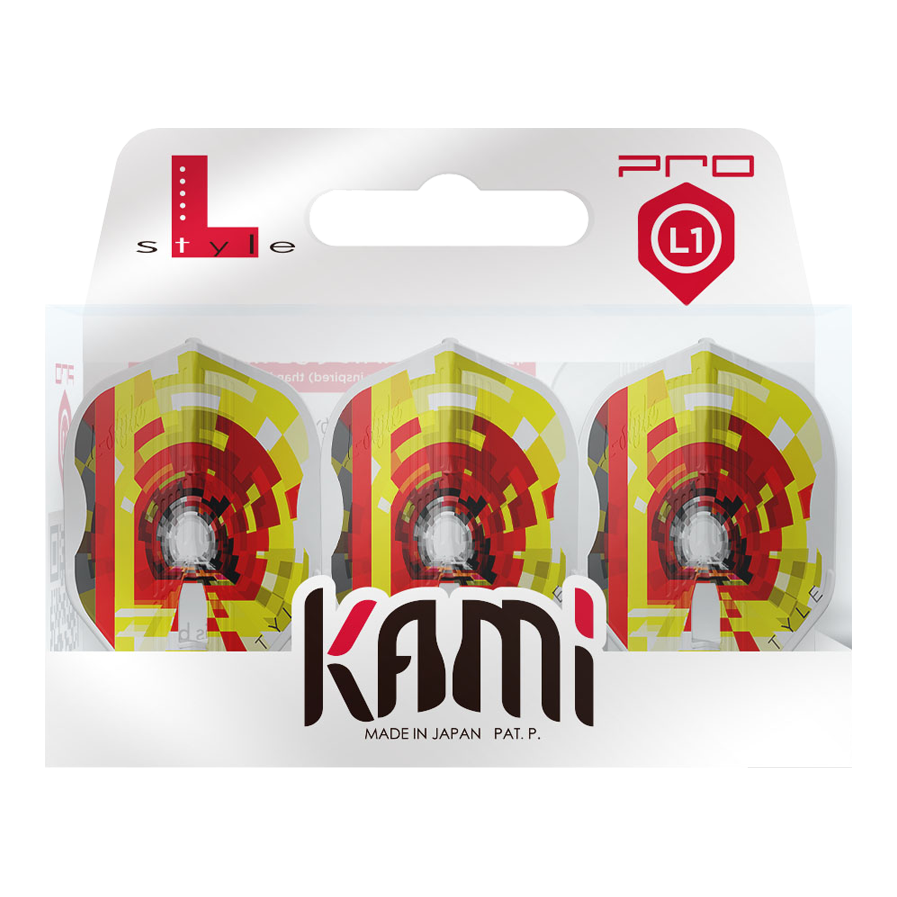 L-Style Kai Gotthardt V1 White KAMI L1PRO Flights Abgebildet sind die L-Style Kai Gotthardt V1 White KAMI L1PRO Flights. Diese Dart-Flights haben ein weißes Design.