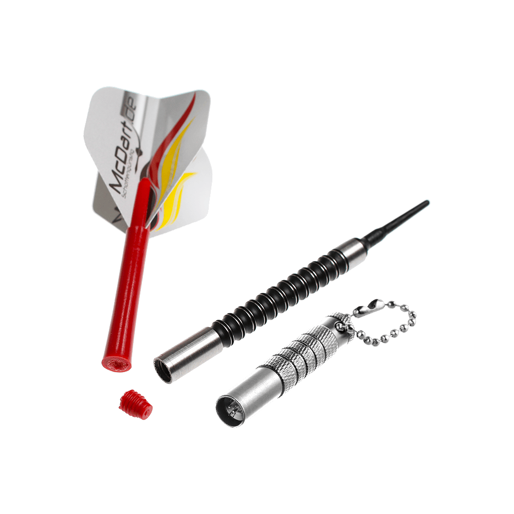 Środek do usuwania pozostałości po trzonku pocisku Das Bild zeigt noch einmal einen Bullet Shaftrest Entferner in Silber. Es ist ein Werkzeug zum Entfernen von Shaftrests bei Dartpfeilen.
