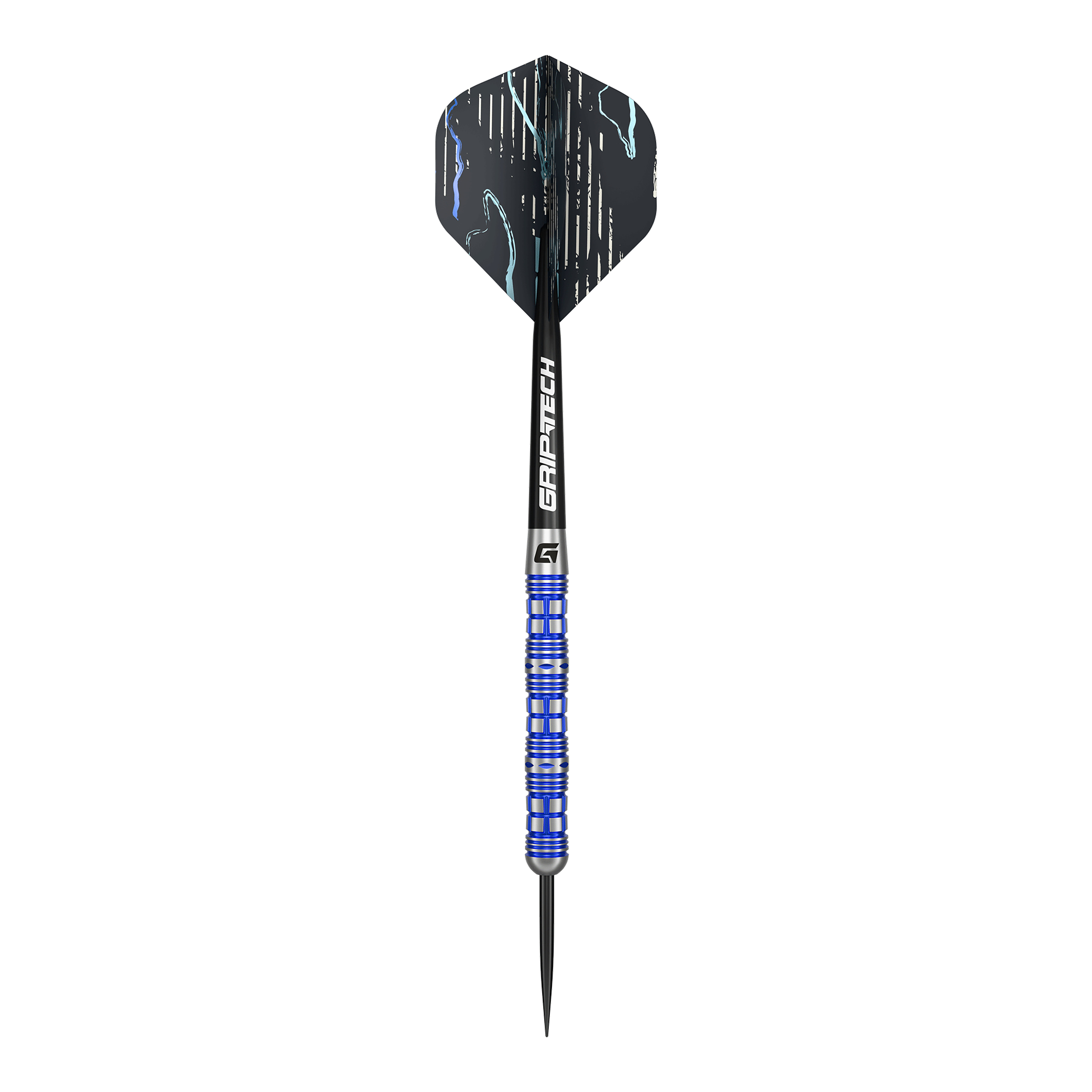 Zu sehen sind GOAT Surfer Steeldarts. Das Set ist für ambitionierte Spieler gedacht.