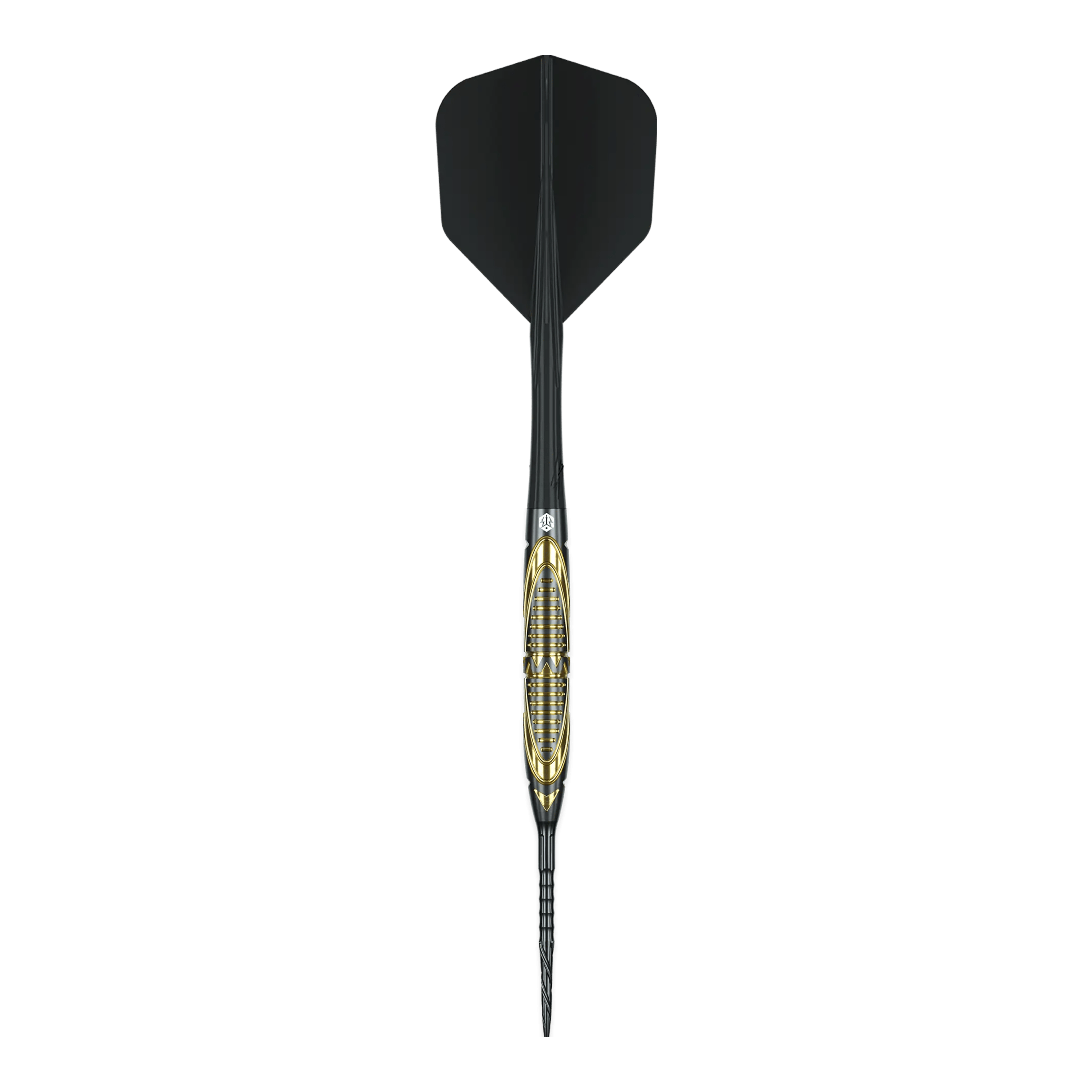 Abgebildet sind die Caliburn Halo H2 Steeldarts mit einem Gewicht von 22,5g. Die Darts bieten ein modernes Design und eine hervorragende Griffigkeit.