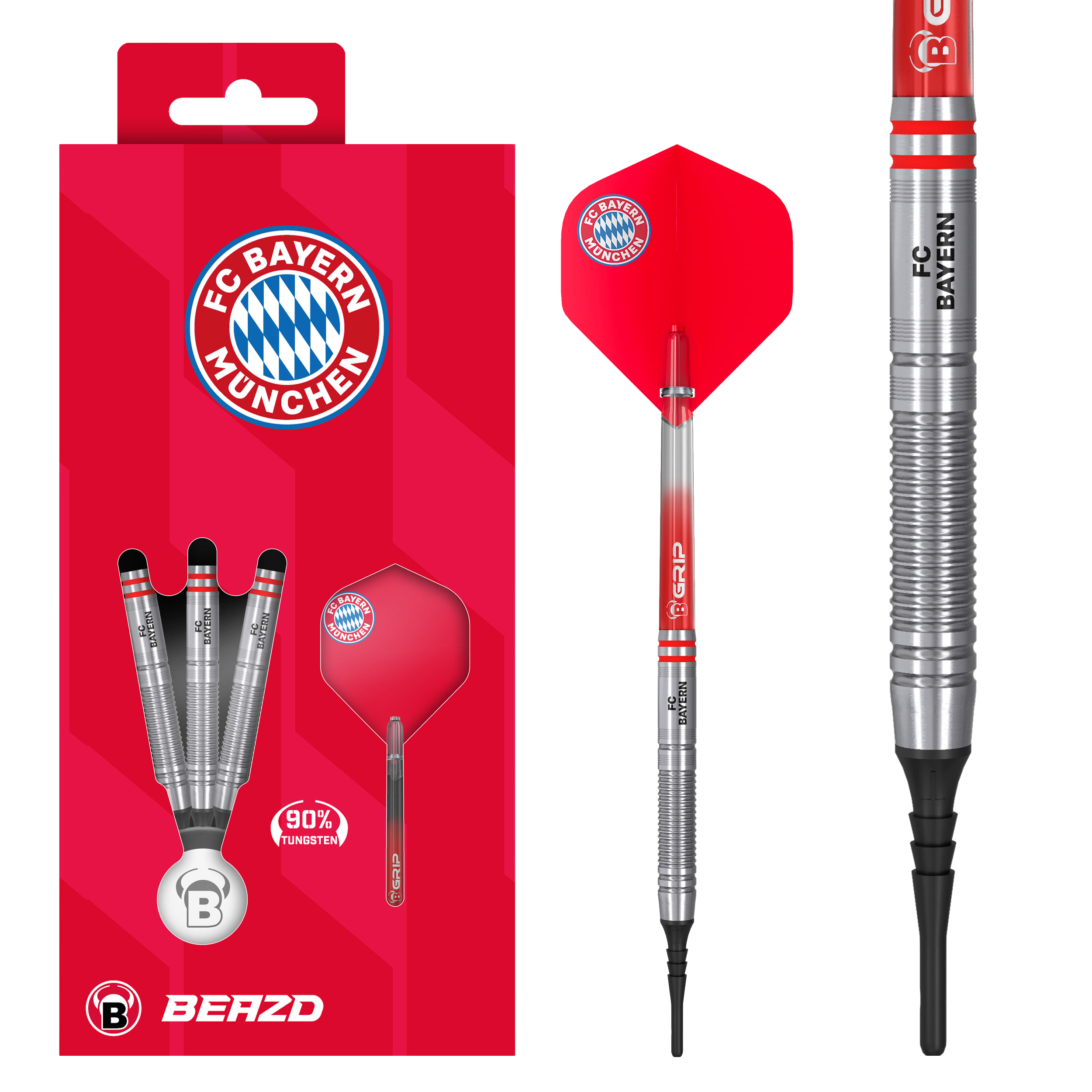 Miękkie rzutki Beazd FC Bayern Monachium Wolfram - 18g