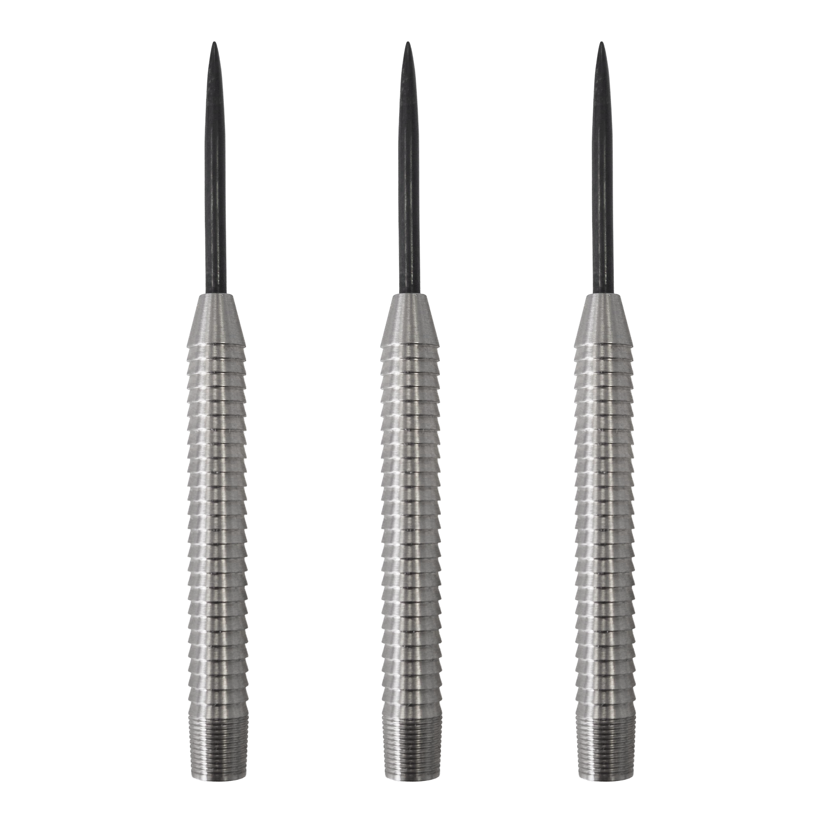 McDart Shark 3 stalowe lufy do rzutek - 22 g Abgebildet ist das Set McDart Shark 3 Steeldart-Barrels - 22g. Die Steeldart-Barrels werden als Set dargestellt.