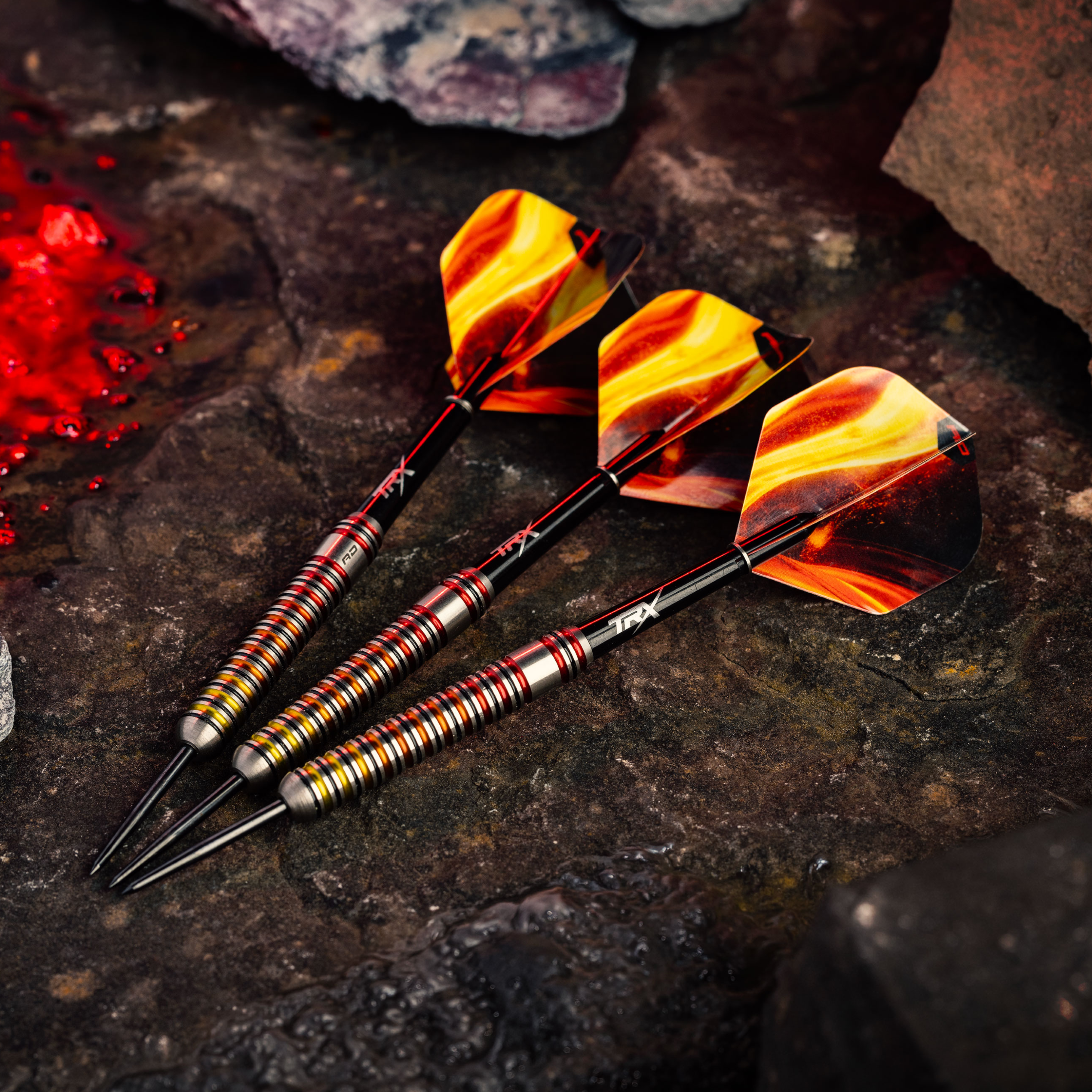 Stalowe rzutki Red Dragon Furnace Dies ist ein Bild der Red Dragon Furnace Steeldarts. Die Darts sind speziell für Präzision und Leistung entwickelt.