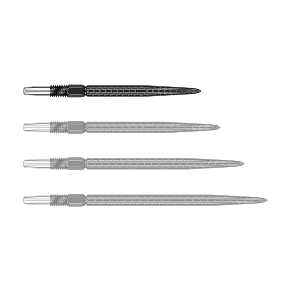 Target Swiss Point RVE Dartspitzen - Schwarz