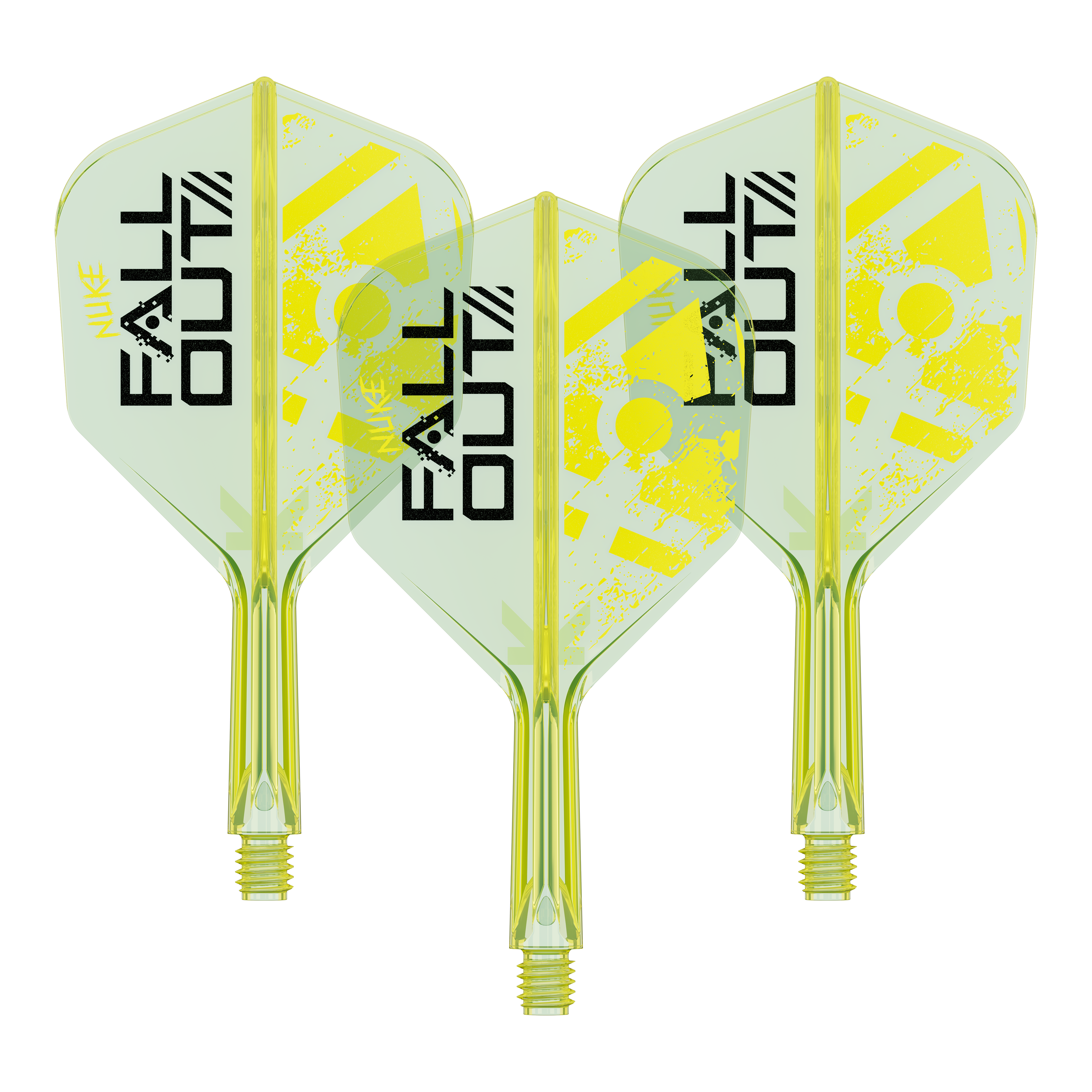 Target K-Flex Luke Littler Fallout No6 Flights Ein Set aus Target Luke Littler Fallout No6 KFlex Flights wird präsentiert. Die Größe beträgt 19 mm.