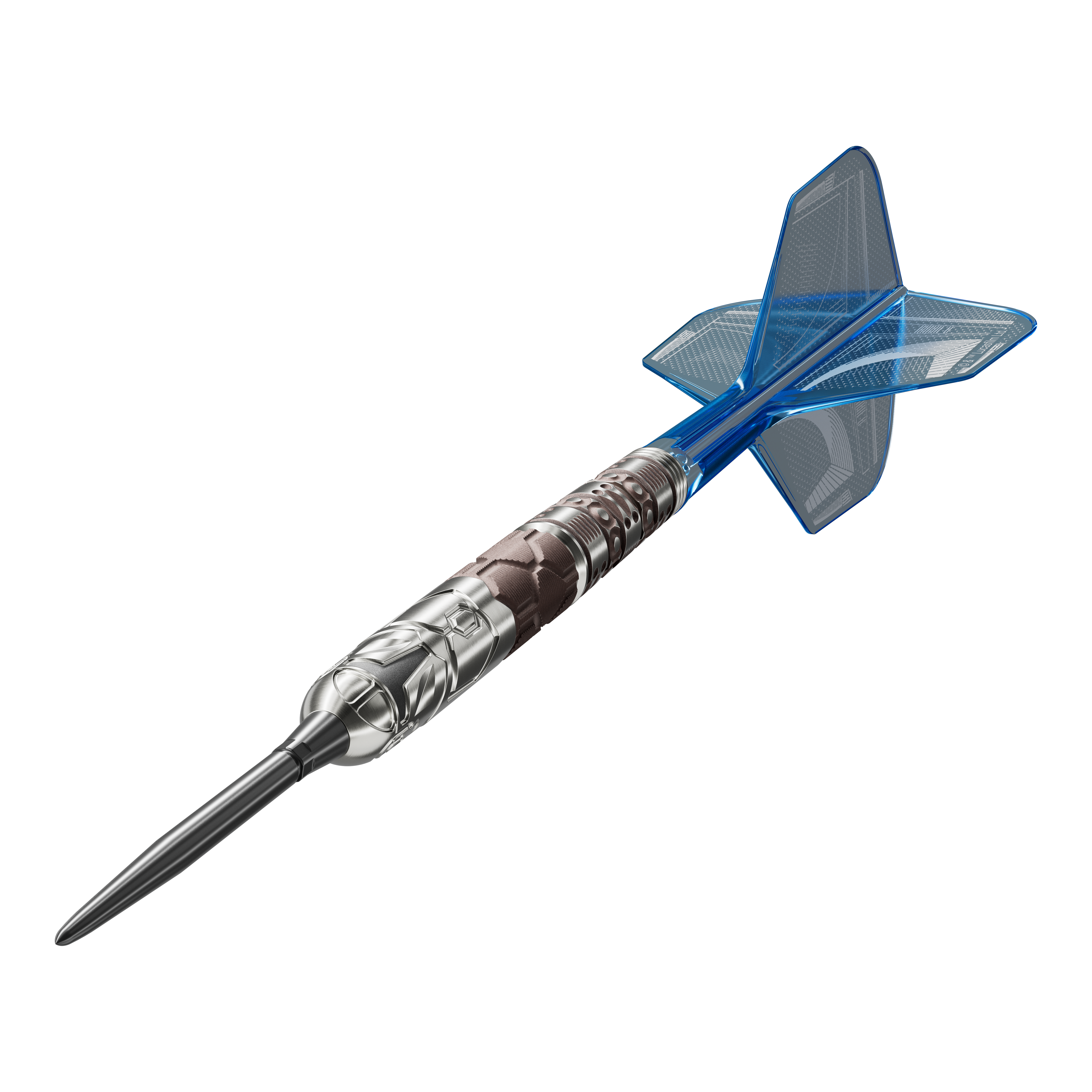 Rzutki stalowe Target Star Wars Mandalorian 95 Swiss Point Auf dem Bild sind die Target Star Wars Mandalorian 95 Swiss Point Steeldarts zu sehen. Das Produkt verbindet Qualität mit einem einzigartigen Mandalorian-Look.