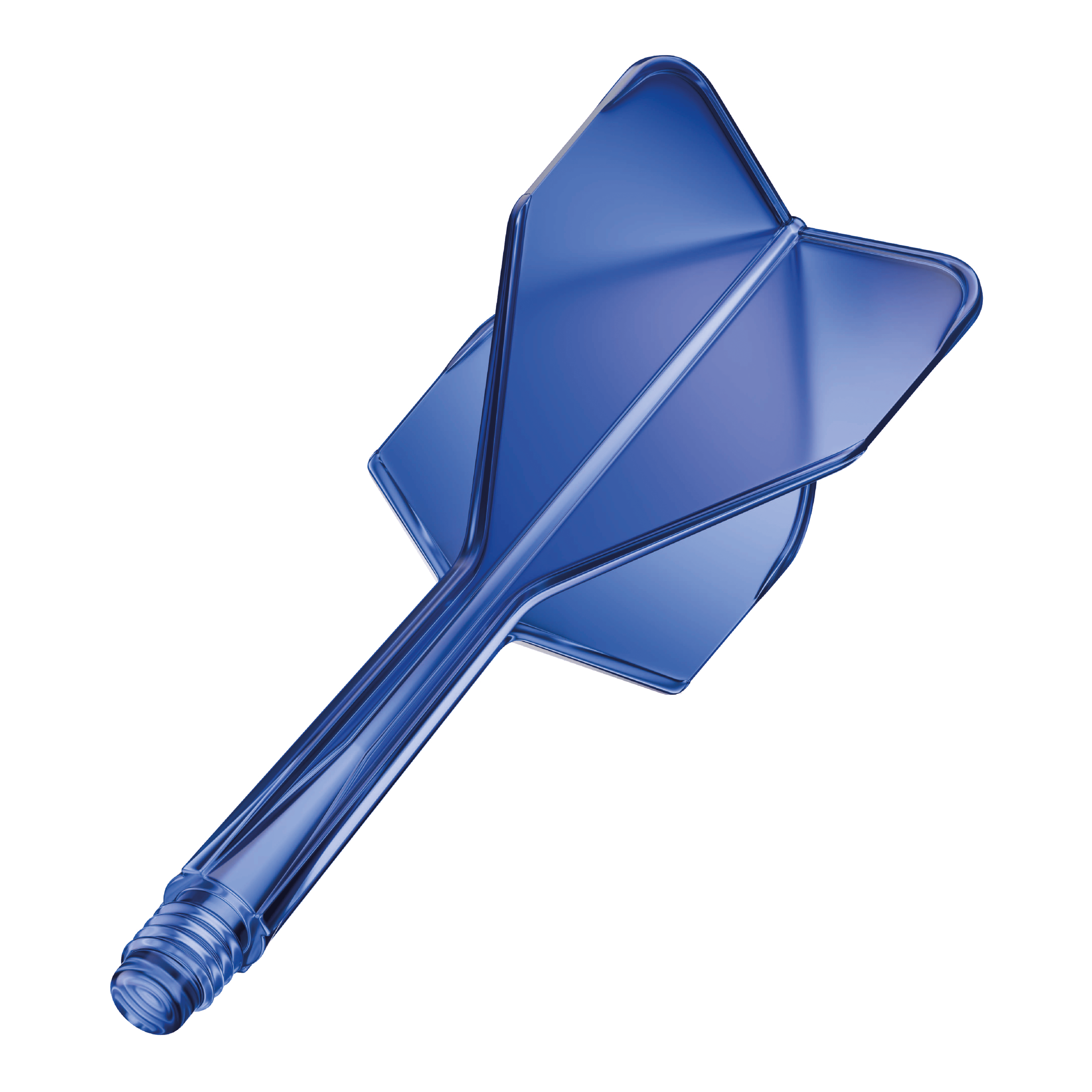 System wału lotniczego GOAT A1R No6 - niebieski Das Bild zeigt das Produkt "GOAT A1R No6 Flight-Shaft-System" in Blau. Es handelt sich um einen einteiligen Flight-Shaft für Darts.