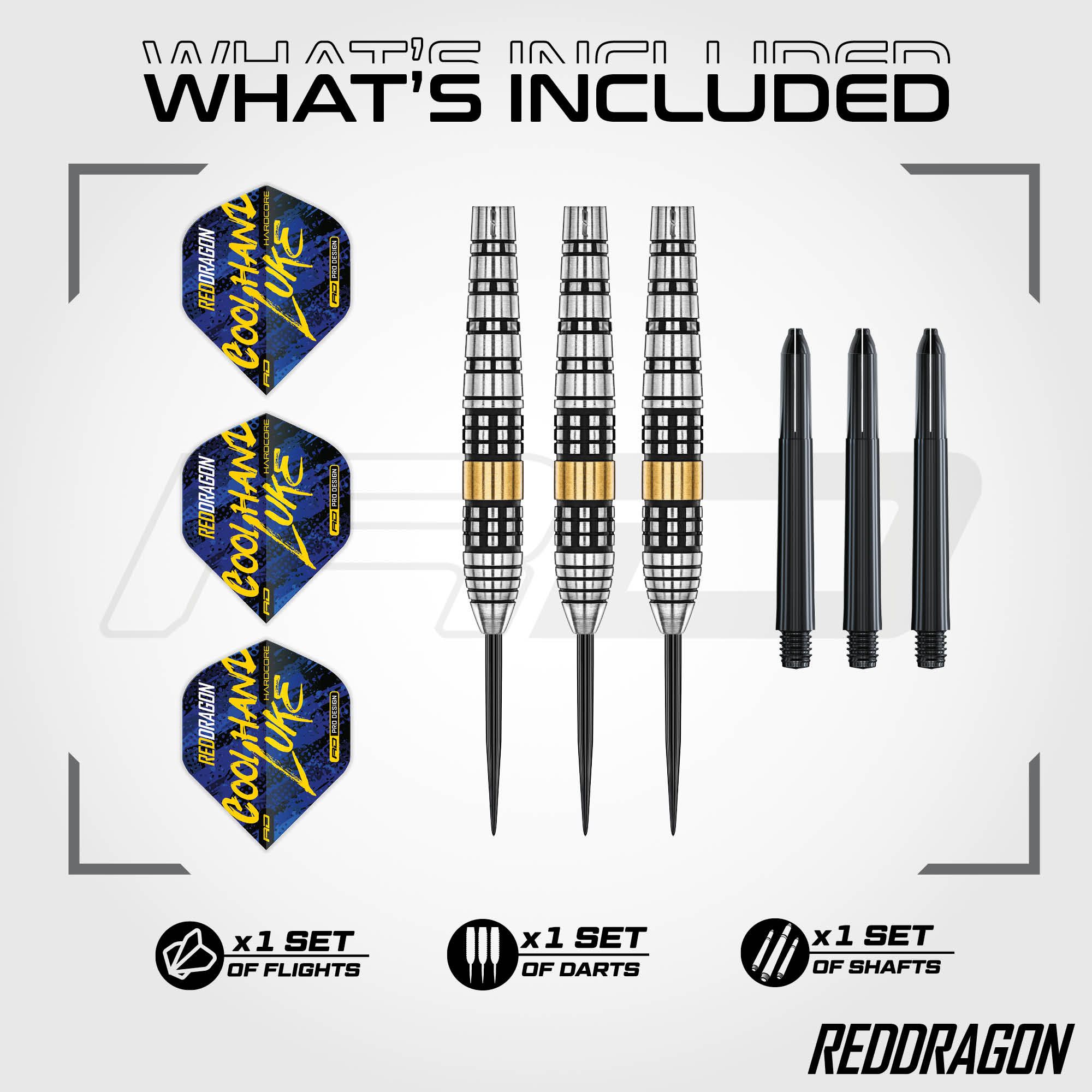 Rzutki Red Dragon Luke Humphries Brass Steel Darts - 21 g