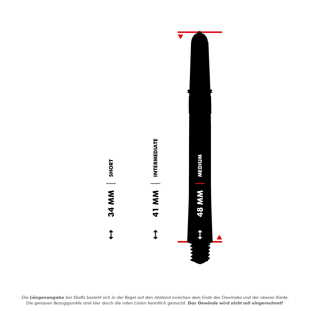 Wały obrotowe Target Pro Grip - 3 zestawy - czarne