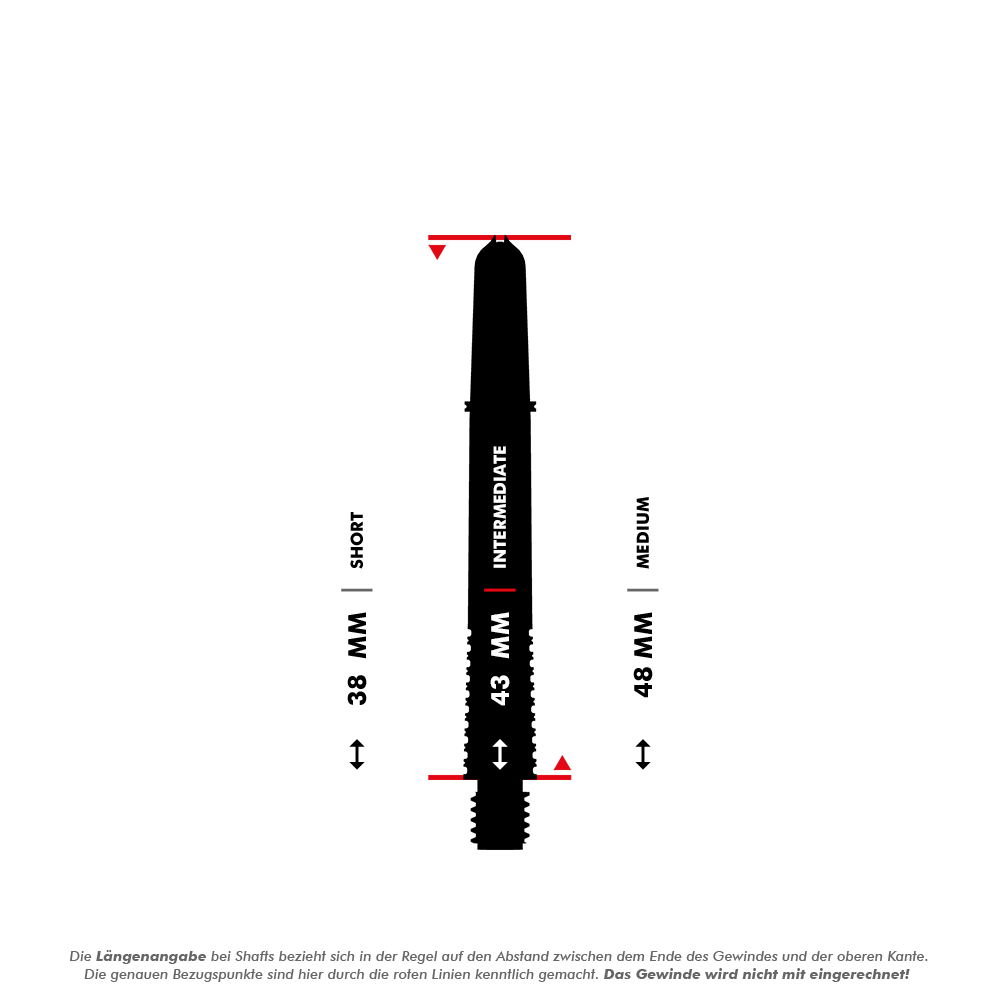 Wały Target Pro Grip EVO - czarne