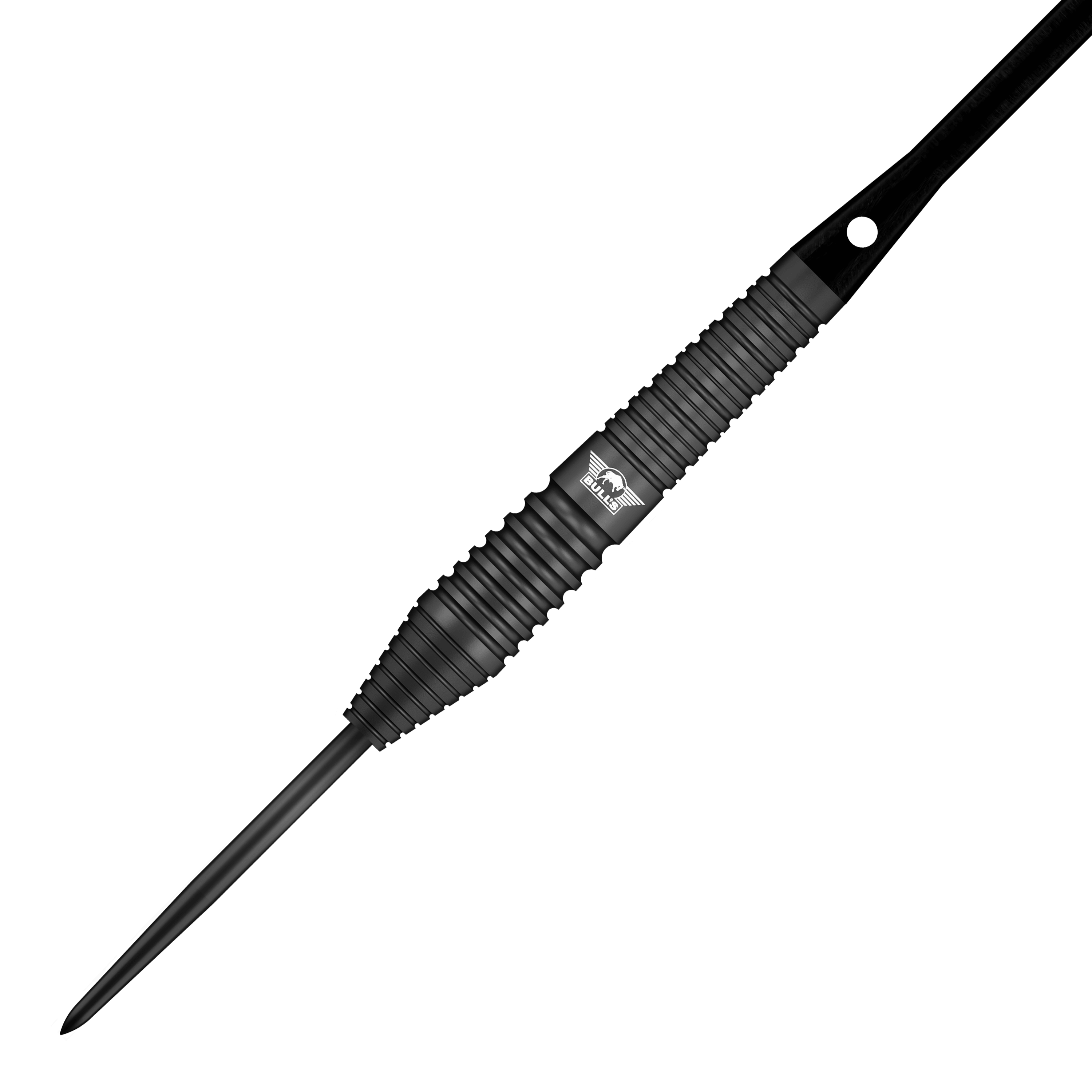 Darty Bulls NL Max Hopp Black Steel Abbildung der Bulls NL Max Hopp Black Steeldarts. Die Steeldarts sind aus einer anderen Perspektive zu sehen.