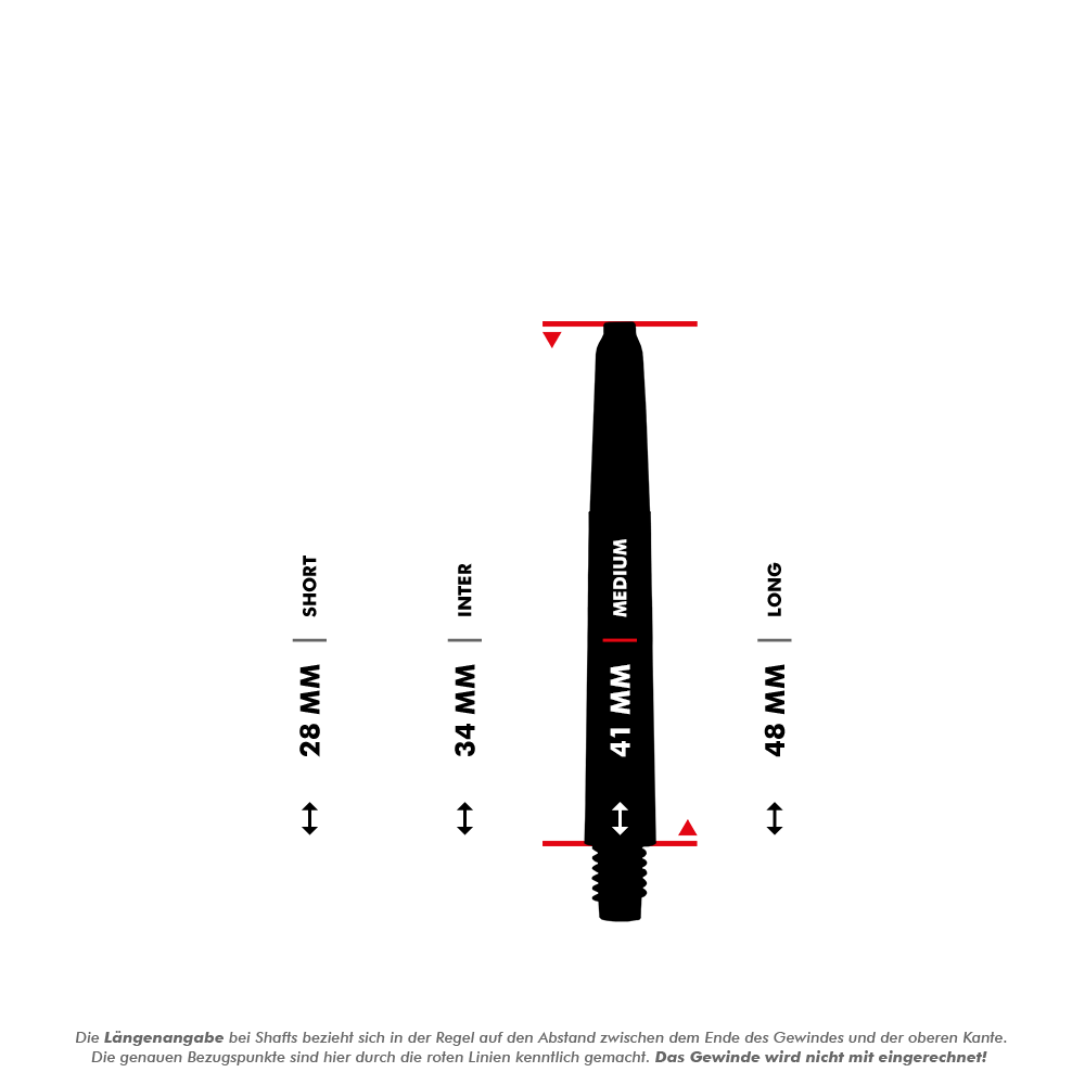 McDart Scope Nylon Shafts