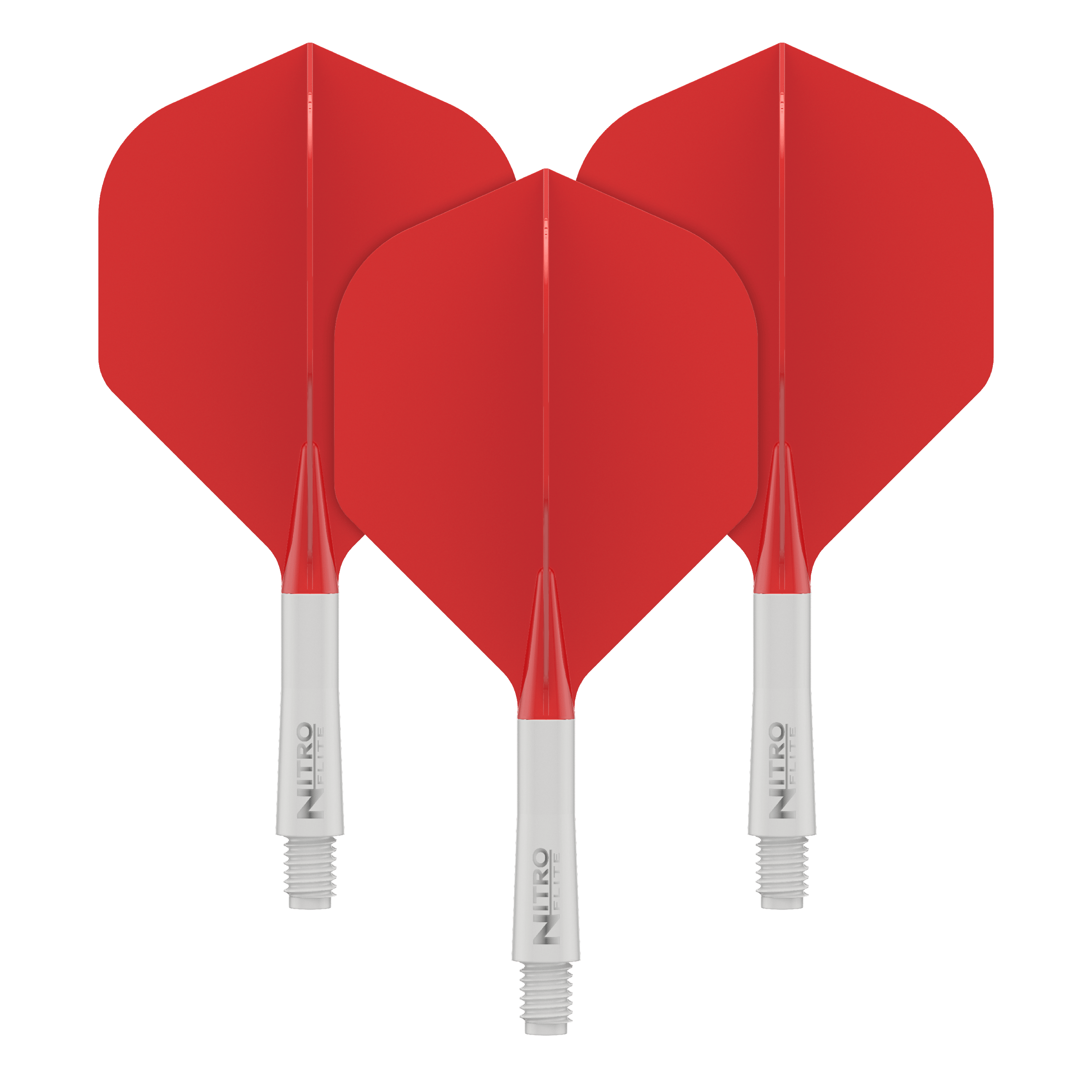 Red Dragon Nitroflite - White Shaft Red No2 Loty Abgebildet ist ein Red Dragon Nitro Flite Dart Flight, Weiß und Rot, No2, Short (22mm). Dieses Ersatzteil wird für Dartpfeile verwendet.