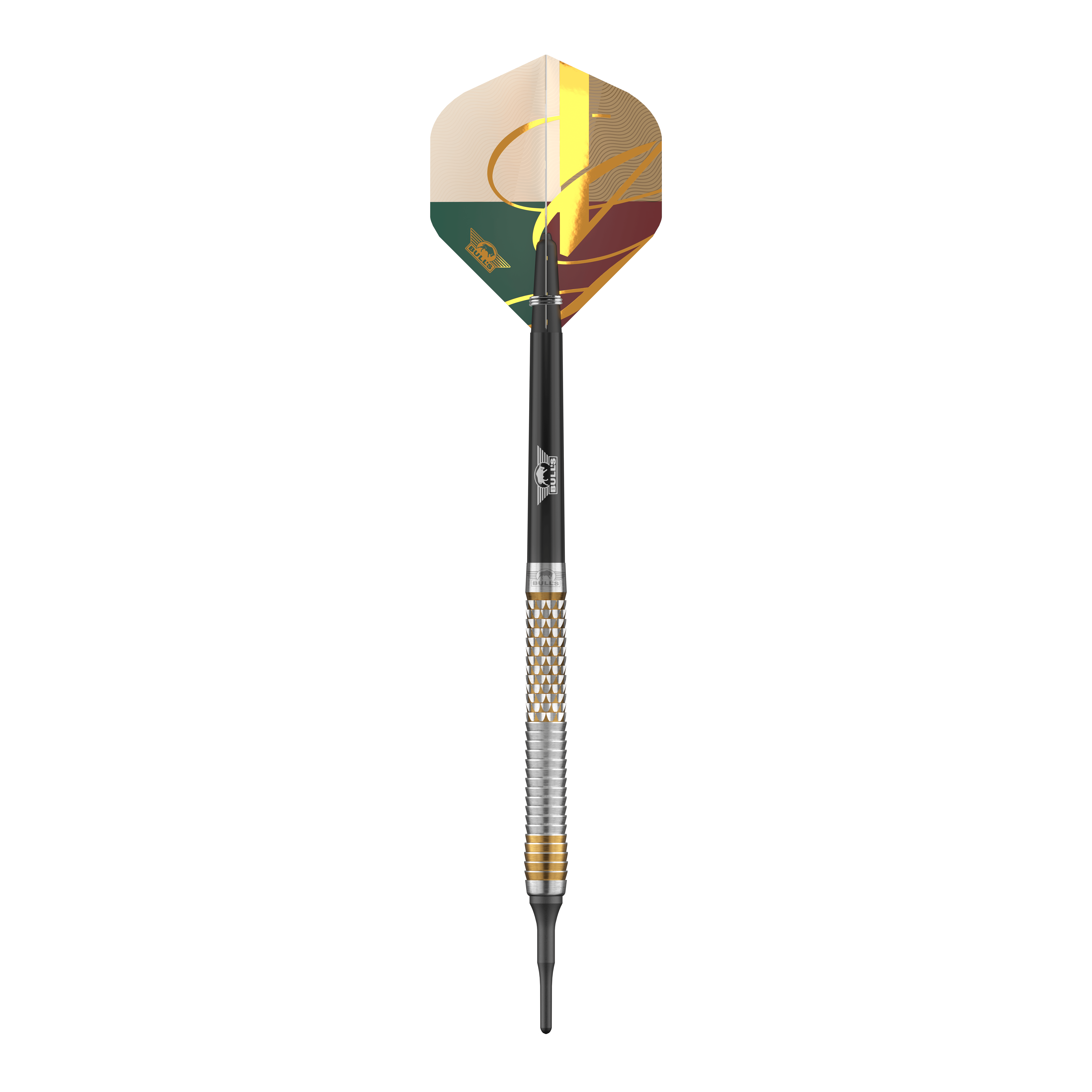 Das Bild zeigt die Bulls NL Vintago Shark Softdarts - 18g. Dieses Produkt ist speziell für Softdart entwickelt.