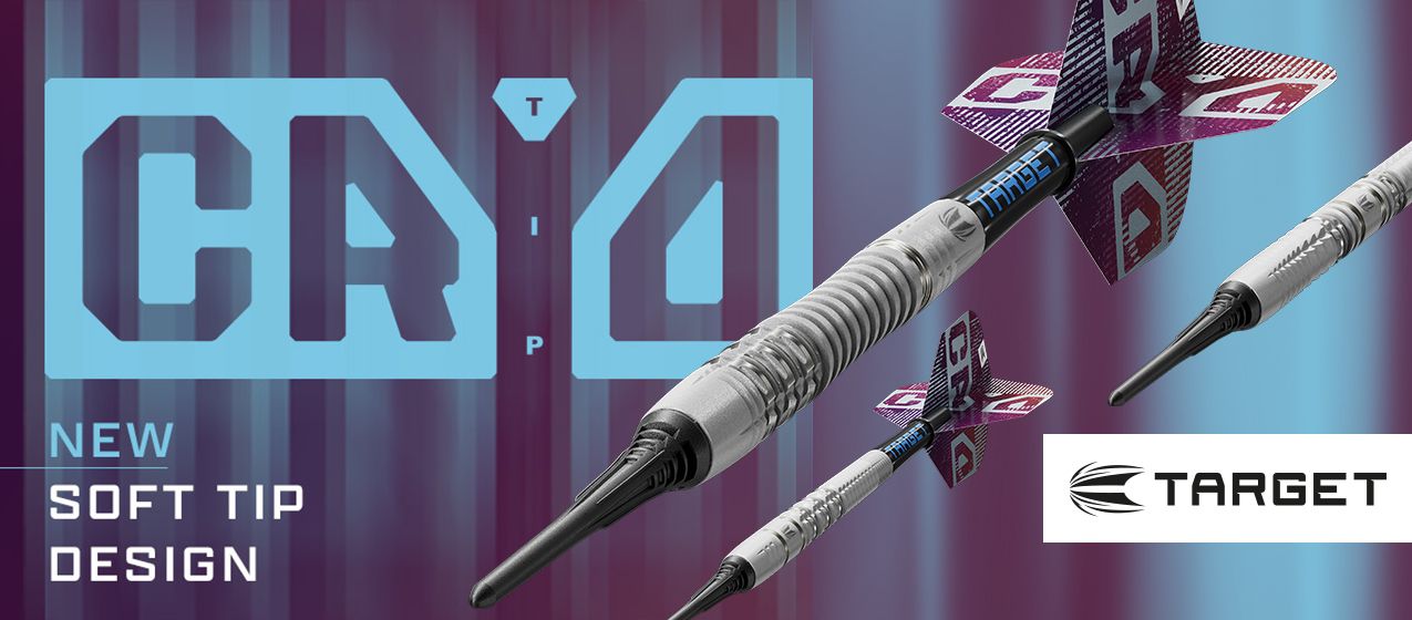 Das Bild zeigt ein Produkt mit dem Namen '2025-12_LP_Target_Cryo'. Es handelt sich vermutlich um einen Teil aus dem Dartzubehör.