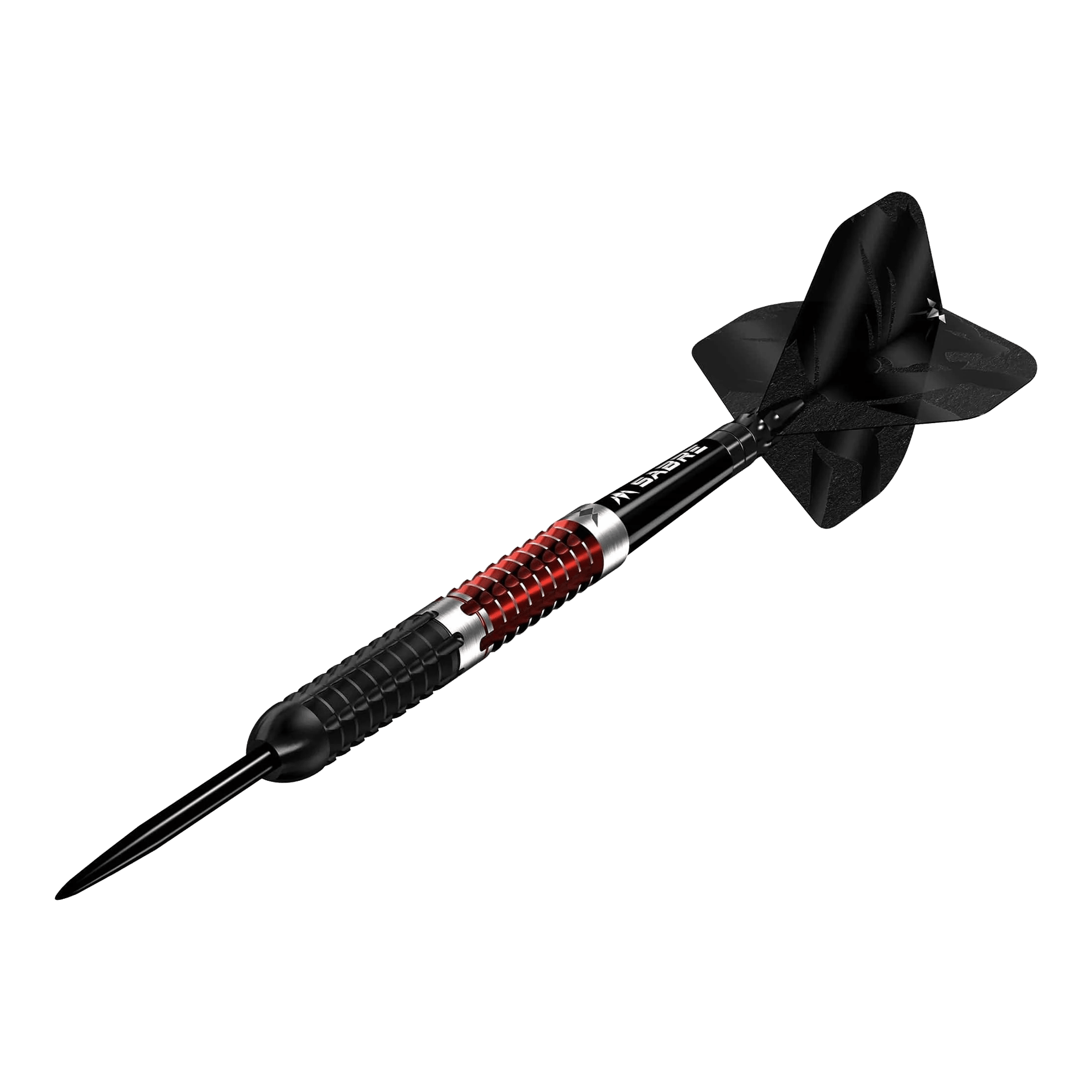 Lotki Mission Llew Bevan Black Red Electro Steel - 23g Mission Llew Bevan Black Red Electro Steeldarts - 23g. Moderne Steeldarts in Schwarz und Rot mit 23 Gramm Gewicht.