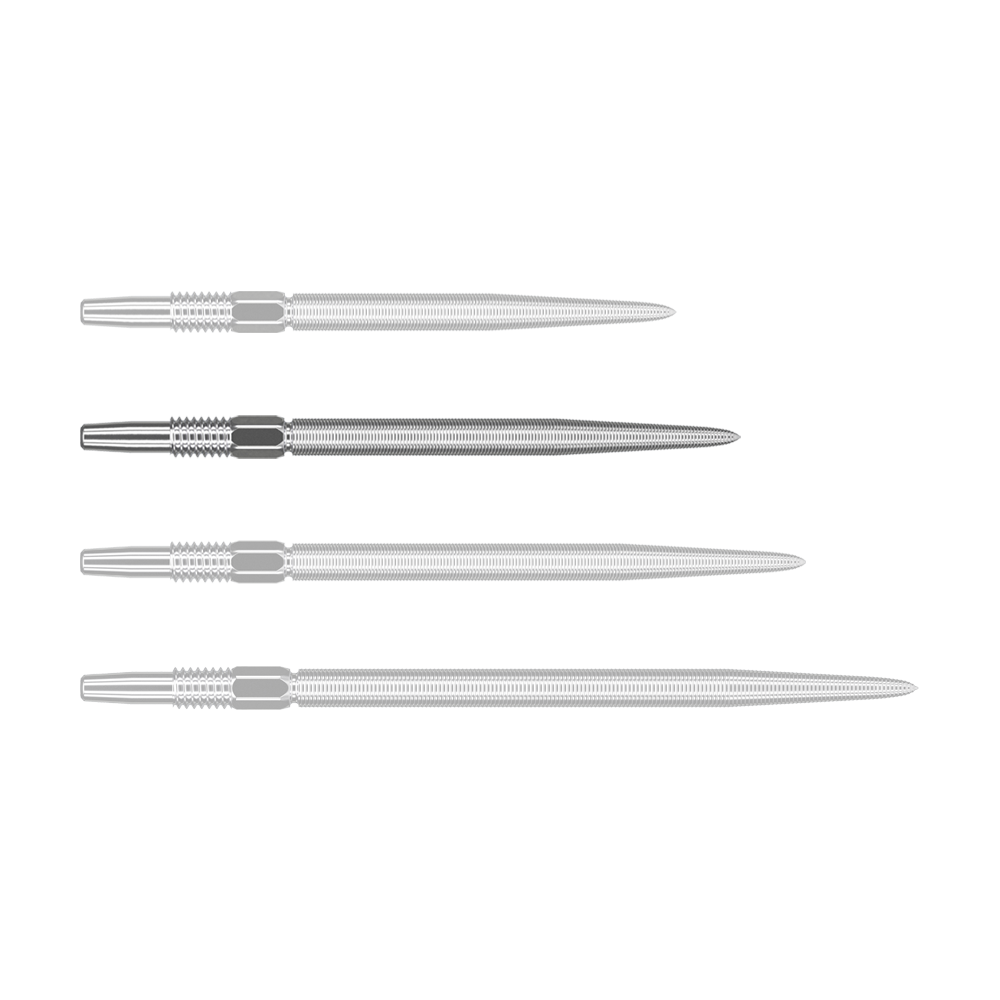 Końcówki Target Swiss Point Nano Dart — srebrne