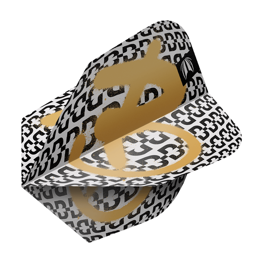 Das Foto illustriert die Target Pro Ultra Bolide Envy No6 Flights als 3er-Set. Sie dienen als Dart-Zubehör zur Stabilisierung der Pfeile.