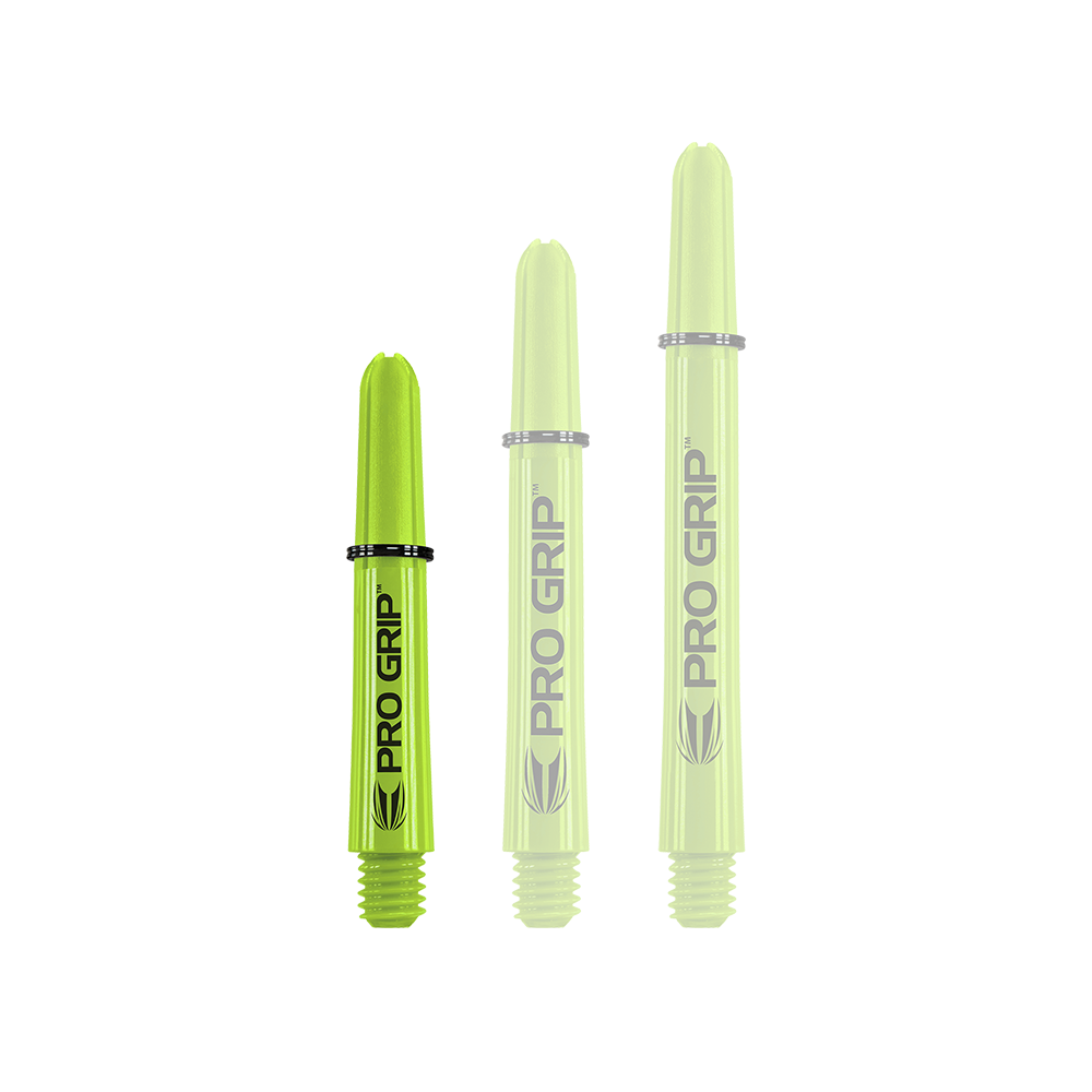 Wałki Target Pro Grip – 3 zestawy – limonkowo-zielone