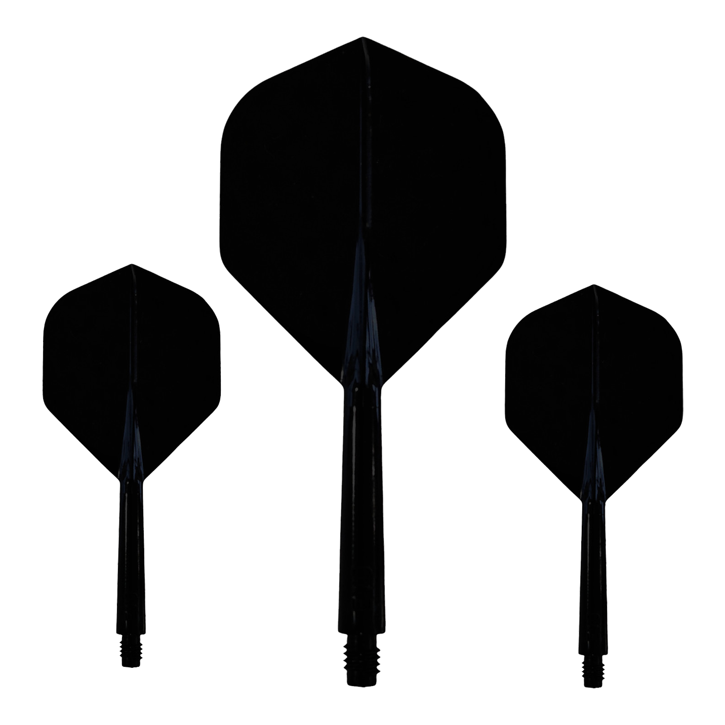 System wałów lotniczych Evolution EVO1 – czarny Dieses Bild zeigt das Evolution EVO1 Flight-Shaft-System in Schwarz. Es ist deutlich das Design und die Form des Produkts zu erkennen.