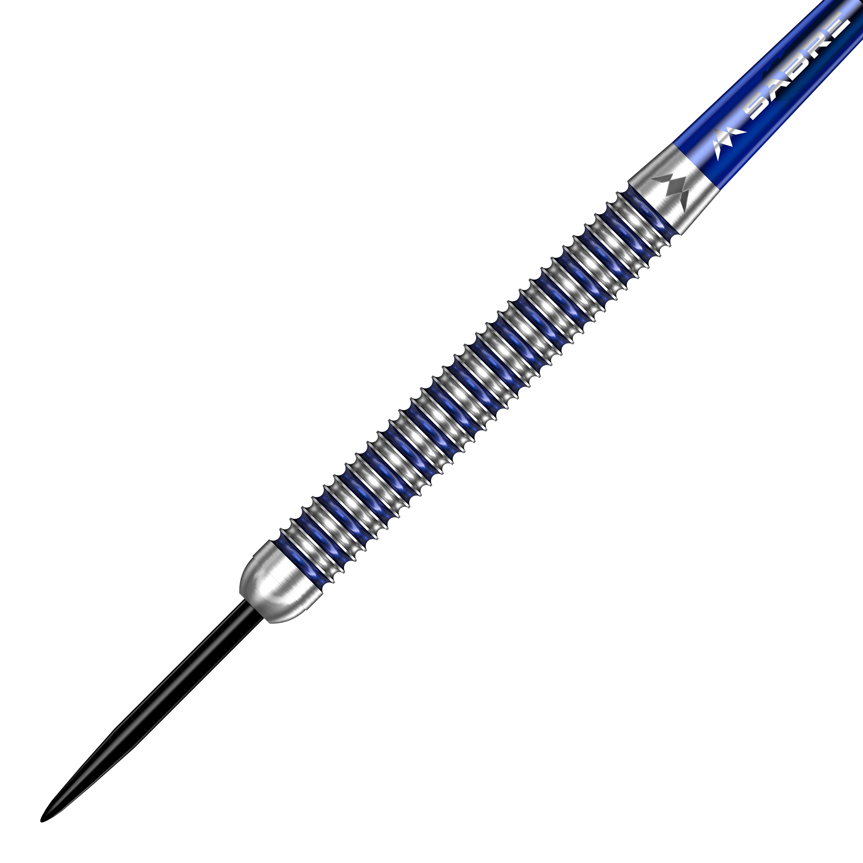 Lotki stalowe Mission ION Blue Silver Mission ION Blue Silver Steeldarts werden hier abgebildet. Die Darts haben ein blau-silbernes Design.