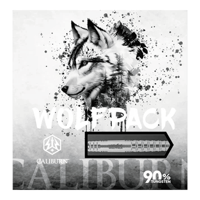 Lotki stalowe Caliburn Wolfpack W6 - 22g Zu sehen ist der Caliburn Wolfpack W6 Steeldart mit einem Gewicht von 22 Gramm. Das Produkt eignet sich besonders für präzises Dartspiel.