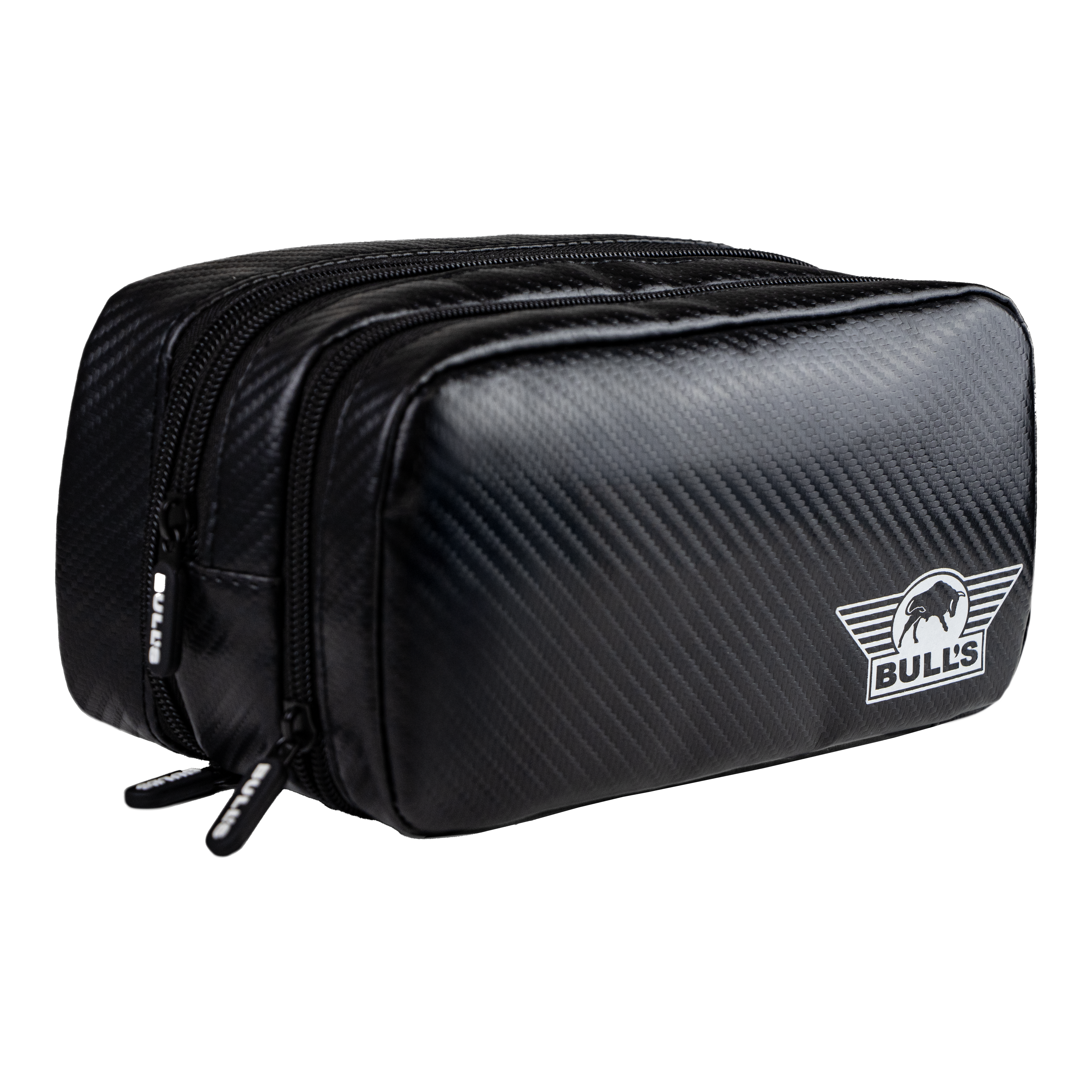 Portfel Bulls NL Carbon Zu sehen ist das Bulls NL Carbon Wallet. Diese elegante Brieftasche wurde speziell für Dartspieler entworfen.