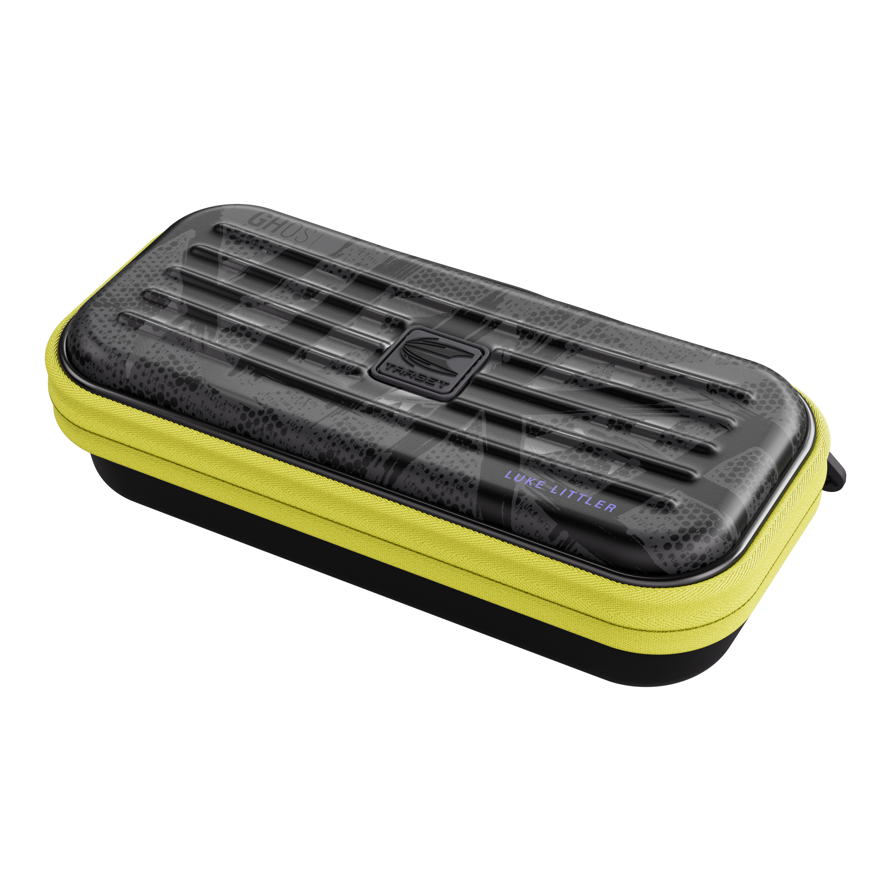 Etui na lotki Takoma Ghost Series Luke Littler Das Produkt ist das Takoma Ghost Series Luke Littler Dartcase. Diese Darttasche eignet sich ideal zur Aufbewahrung von Dartzubehör.