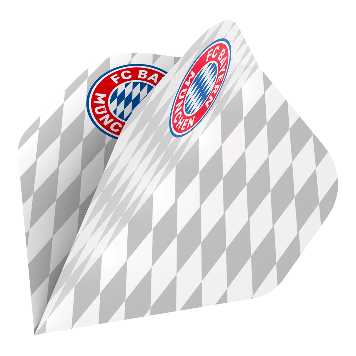 Kolekcja Bulls FC Bayern Munich Flight – 5 zestawów Das Bild zeigt die Bulls FC Bayern München Flight Collection - 5 Satz. Es handelt sich um Zubehör für Dartspieler mit dem Design des FC Bayern München.