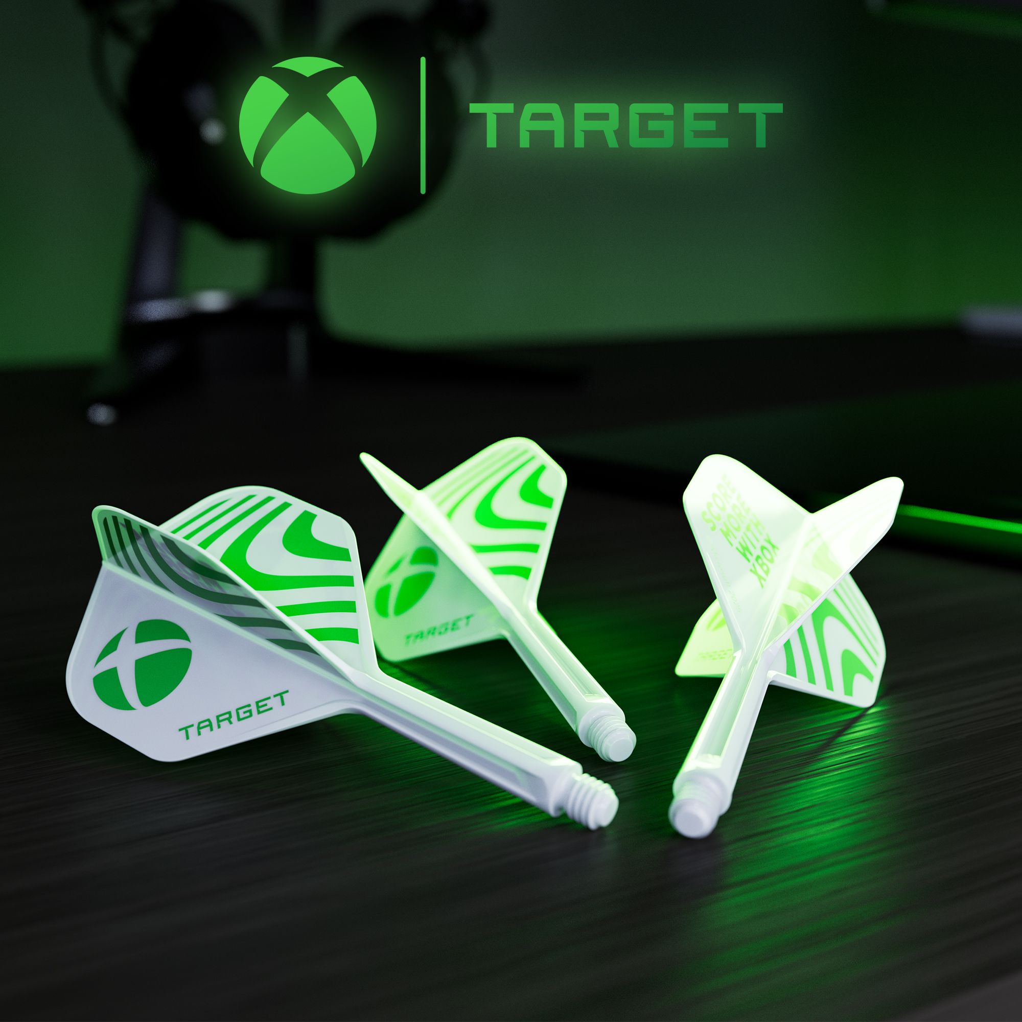 Target Xbox K-Flex No2 Standard Flights - białe Zu sehen sind die Target Xbox K-Flex No2 Standard Flights - Weiß. Diese Flights sind weiß und bieten Standard-Form für Darts.