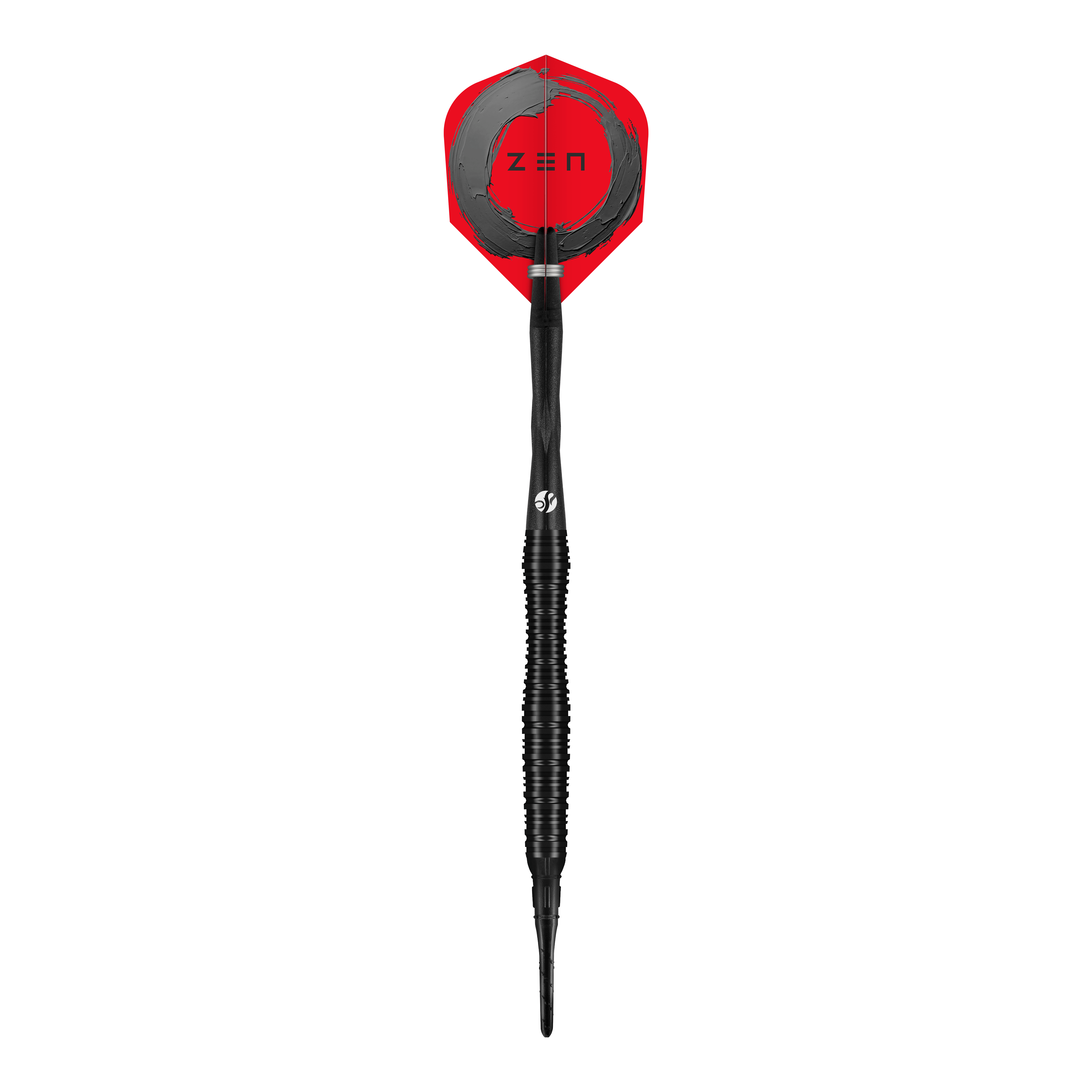 Shoty ZEN Scallop Soft Darts - 20g Hier sind die Shot ZEN Scallop Softdarts mit 20g Gewicht abgebildet. Das Bild zeigt die schlanke Form und das strukturierte Barrel.