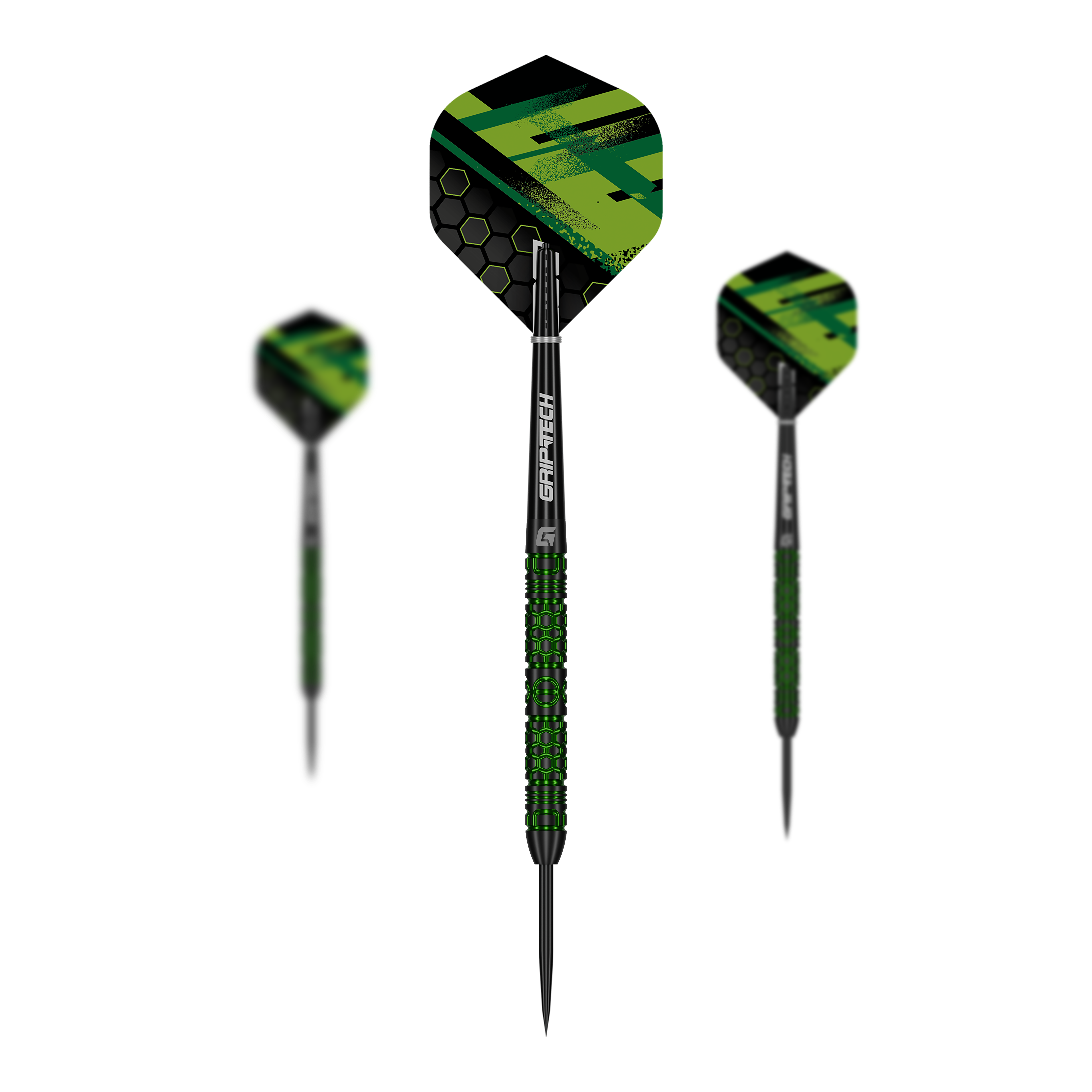 Stalowe lotki GOAT Kick-Off Zu sehen ist ein Set der GOAT Kick-Off Steeldarts. Es besteht aus mehreren Darts und bietet optimale Spielergebnisse.