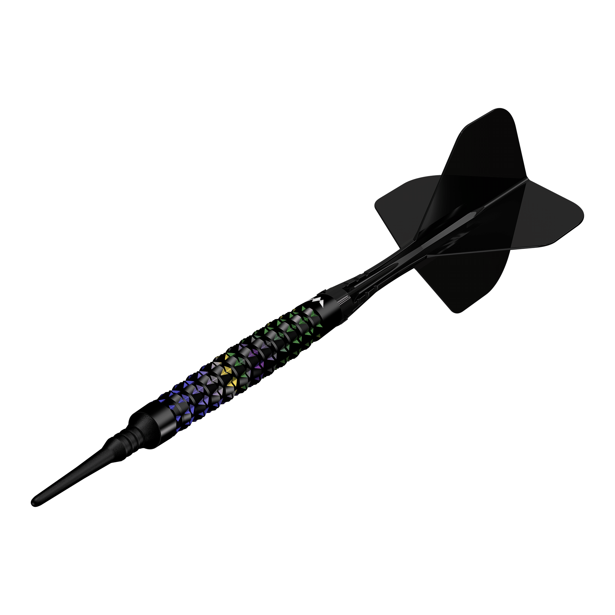 Lotki Mission Black Opal Soft Darts - 20g Abgebildet sind die Mission Black Opal Softdarts - 20g. Die Softdarts sind klar erkennbar dargestellt.