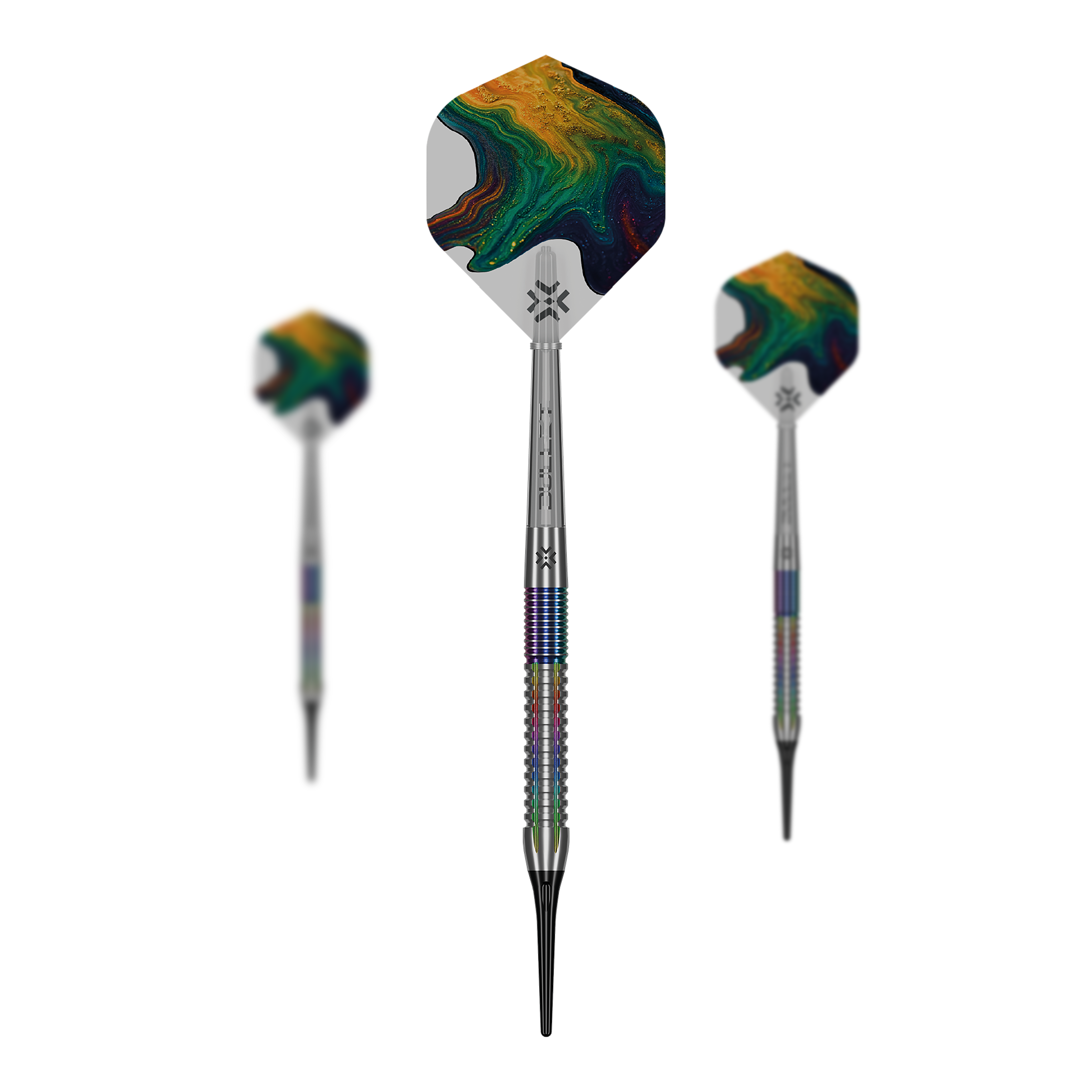 Miękkie lotki Bullet Diesel V2 - 20g Dies ist ein Bild der Bullet Diesel V2 20g Soft Darts. Diese Softdarts sind speziell für elektronische Dartautomaten gedacht.