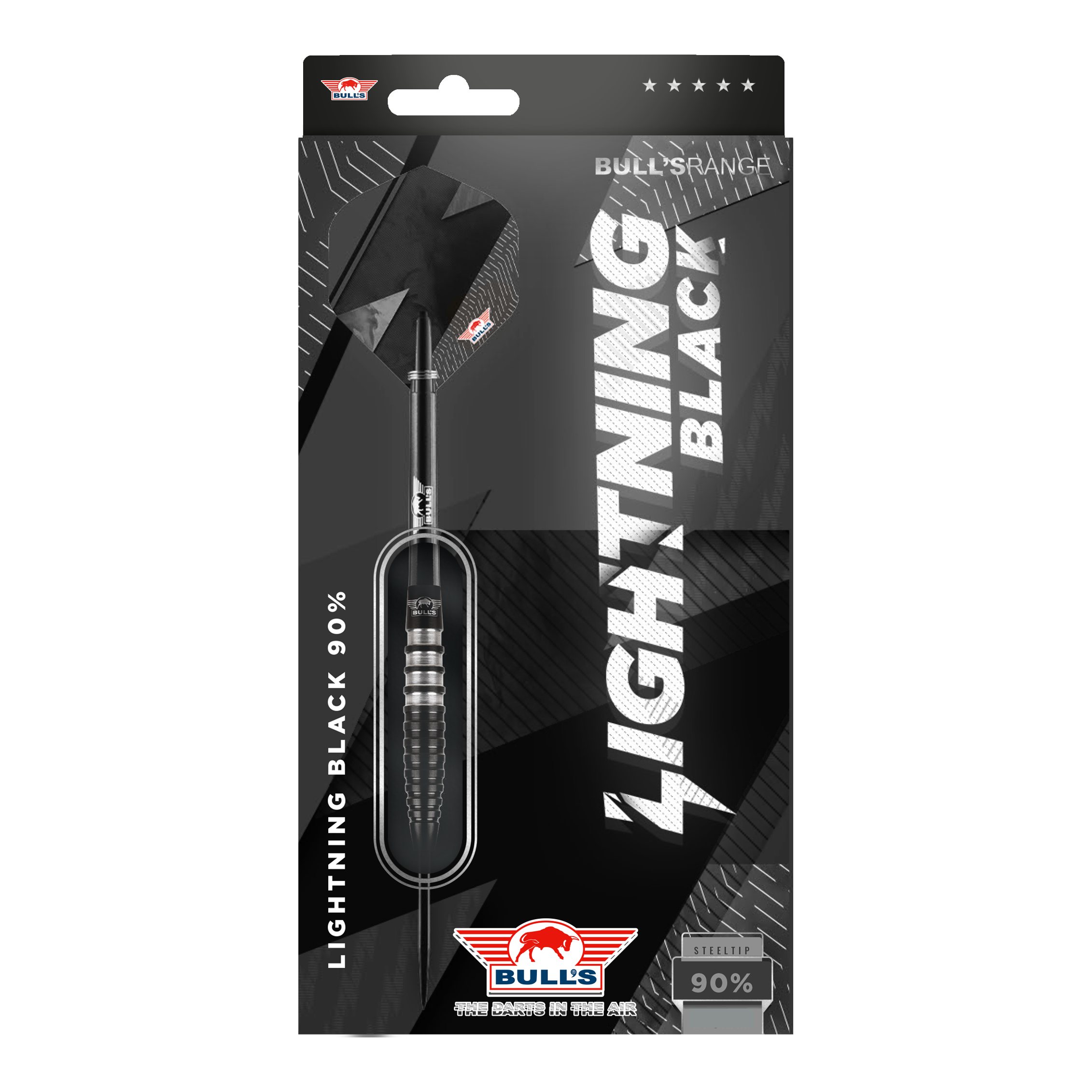 Rzutki Bulls NL Lightning Black Steel