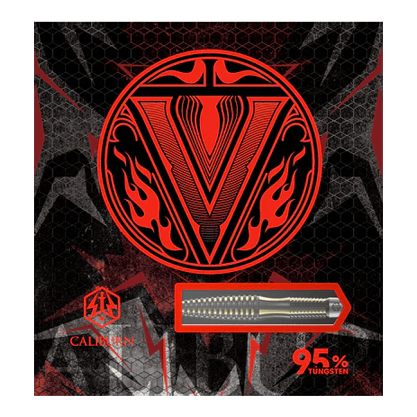 Stalowe lotki Caliburn V-Series V1 Abgebildet sind die Caliburn V-Series V1 Steeldarts. Diese Darts eignen sich hervorragend für den Präzisionssport.