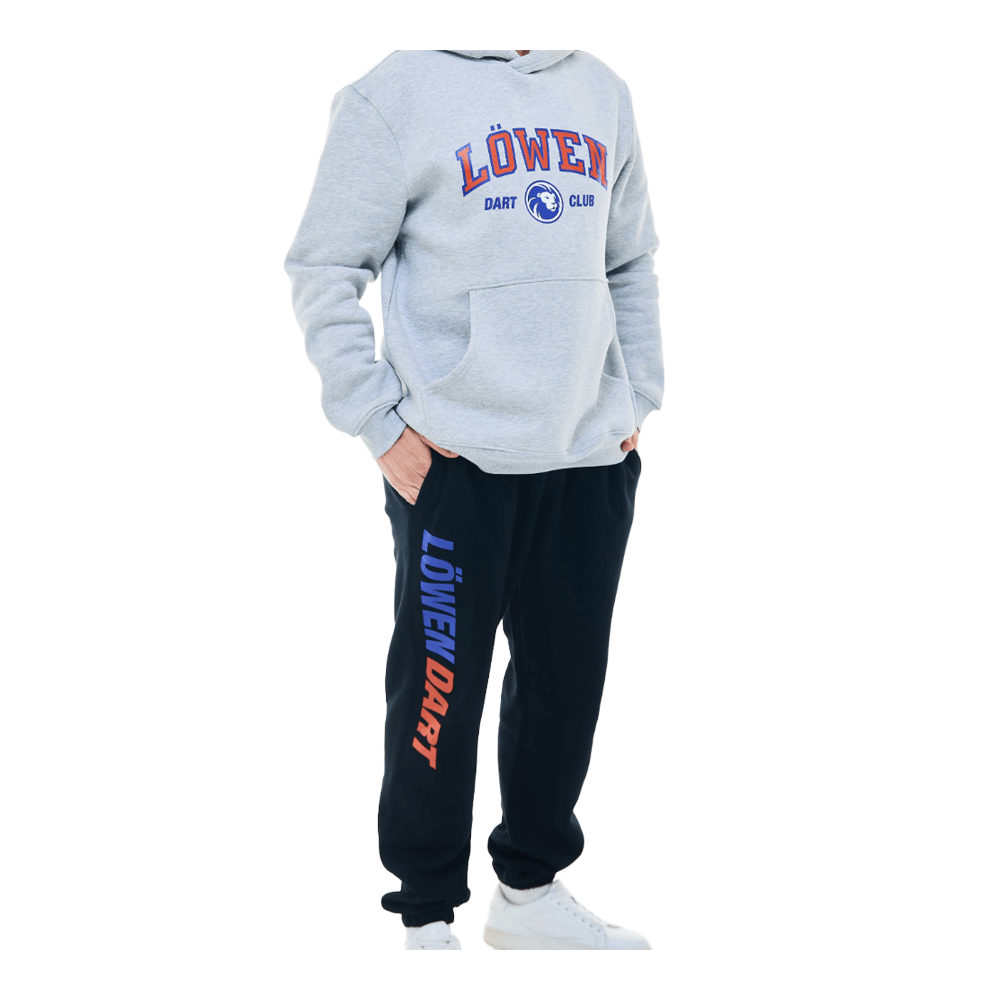 Spodnie dresowe Lion Collection Hier ist die Löwen Kollektion Jogger zu sehen. Die Hose eignet sich ideal zum Entspannen und für sportliche Aktivitäten.