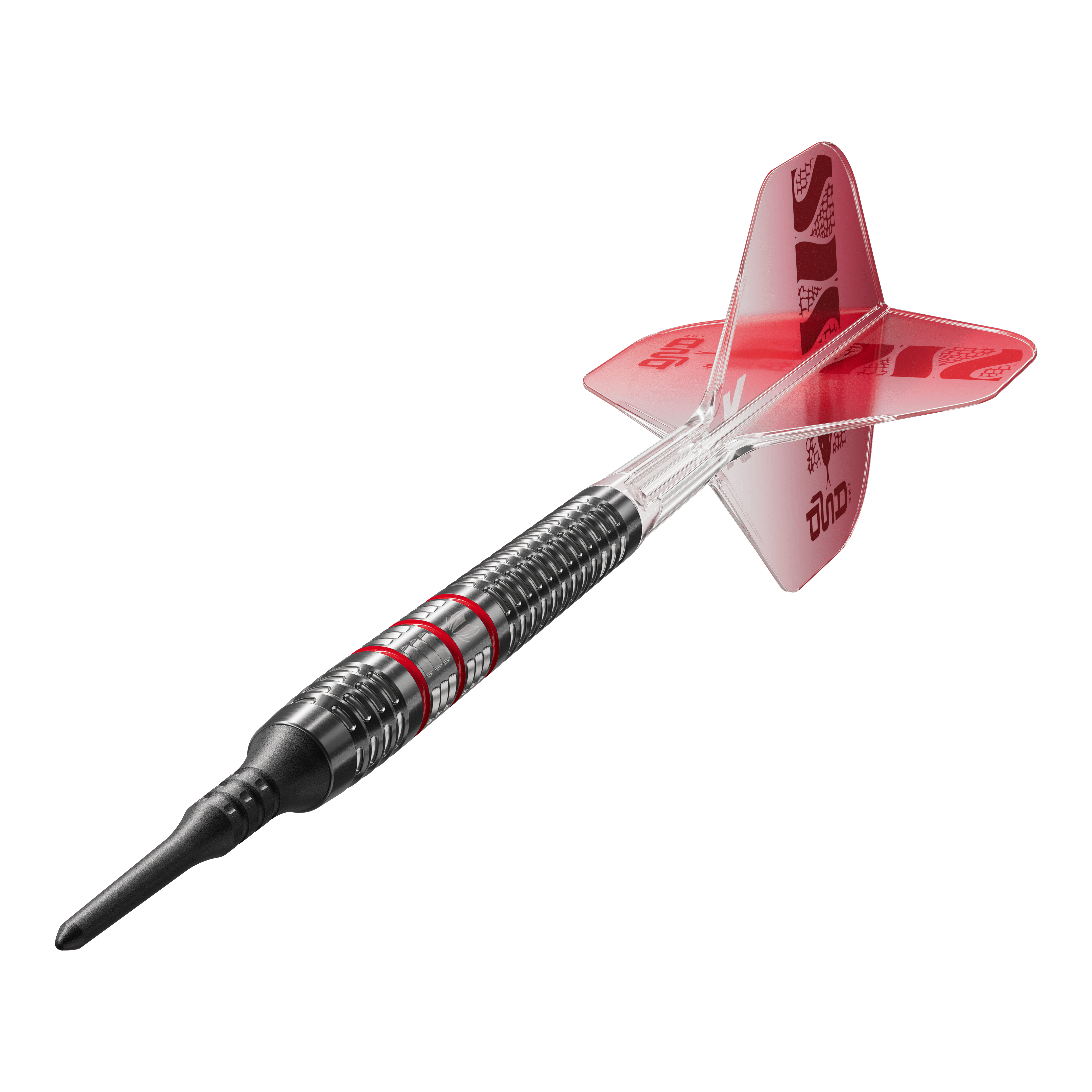 Target Nathan Aspinall 95K Miękkie lotki - 18g Das Bild zeigt die Target Nathan Aspinall 95K Softdarts mit einem Gewicht von 18g. Die Darts sind besonders für Fans und Spieler des bekannten Dartprofis Nathan Aspinall interessant.