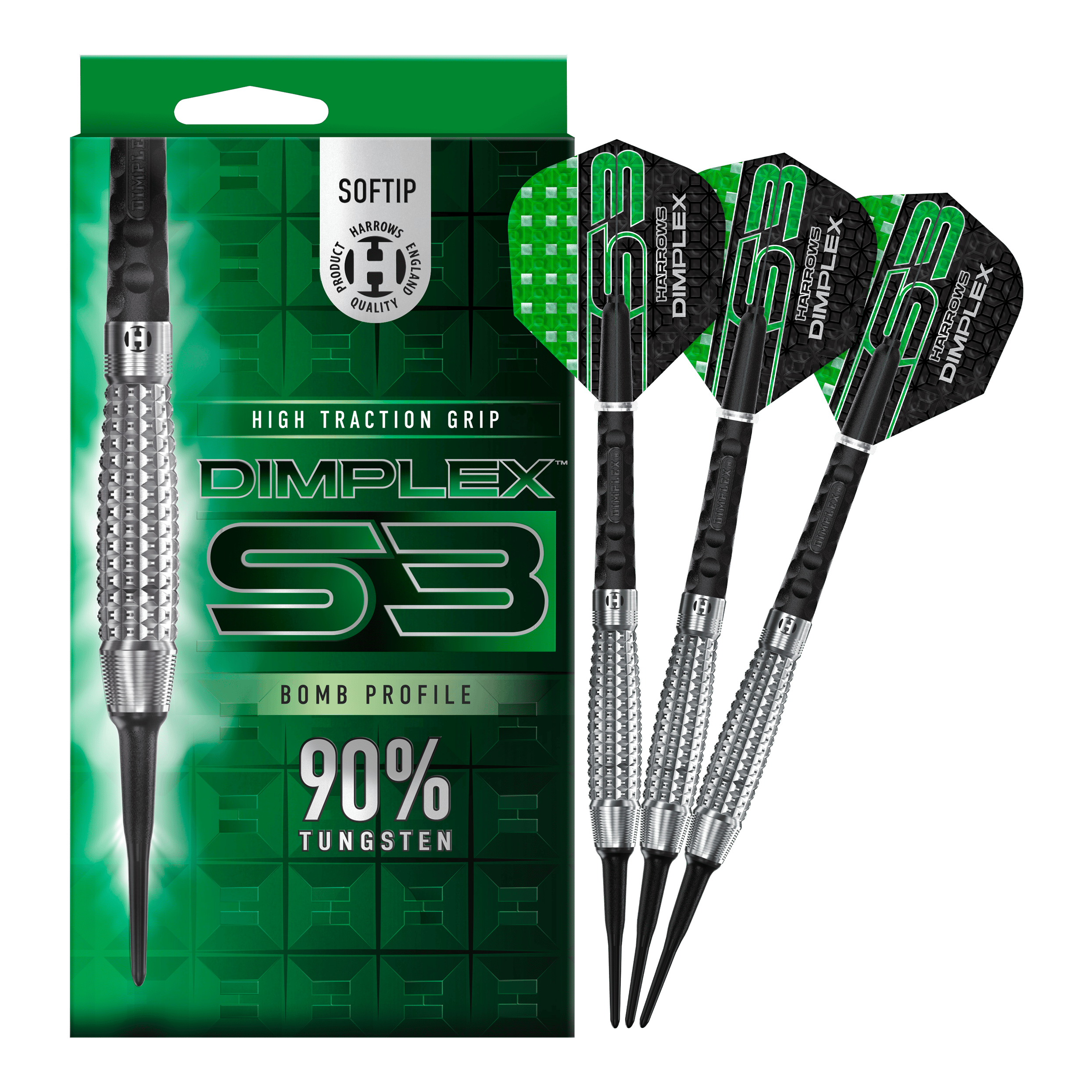 Harrows Dimplex S3 Bomb Softdarts