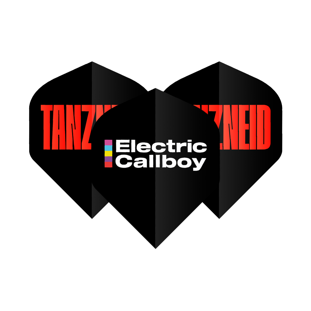 Das Bild zeigt das Produkt Electric Callboy Tanzneid Flight Pack - 10 Sets. Es handelt sich um ein Set Flight Packs, vermutlich in der Farbe Schwarz.